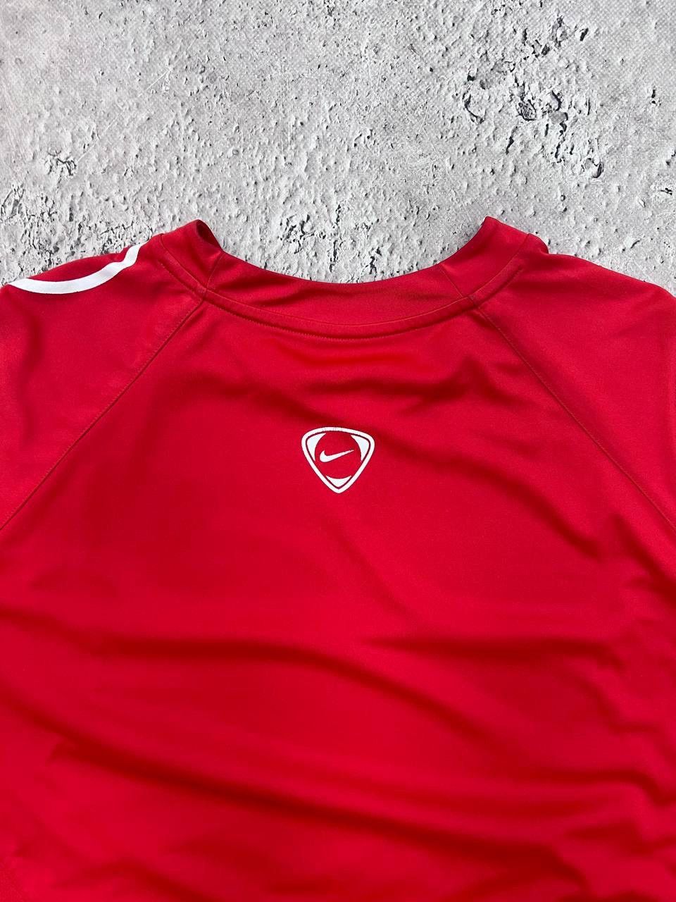 Nike × Vintage Vintage Nike Total 90 Soccer Jersey T-Shirt Y2K Big Logo Size US M / EU 48-50 / 2 - 10 Thumbnail