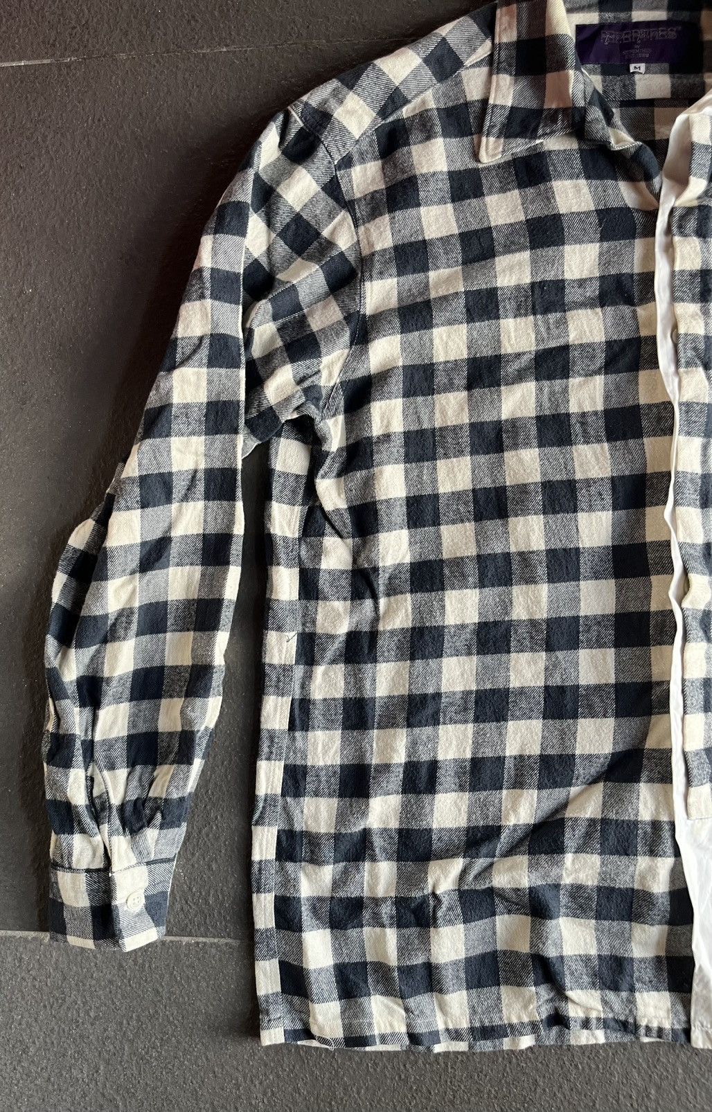 Nepenthes Nepenthes Checkered Flannel B/D Gingham Shirt Japan Size US M / EU 48-50 / 2 - 4 Thumbnail