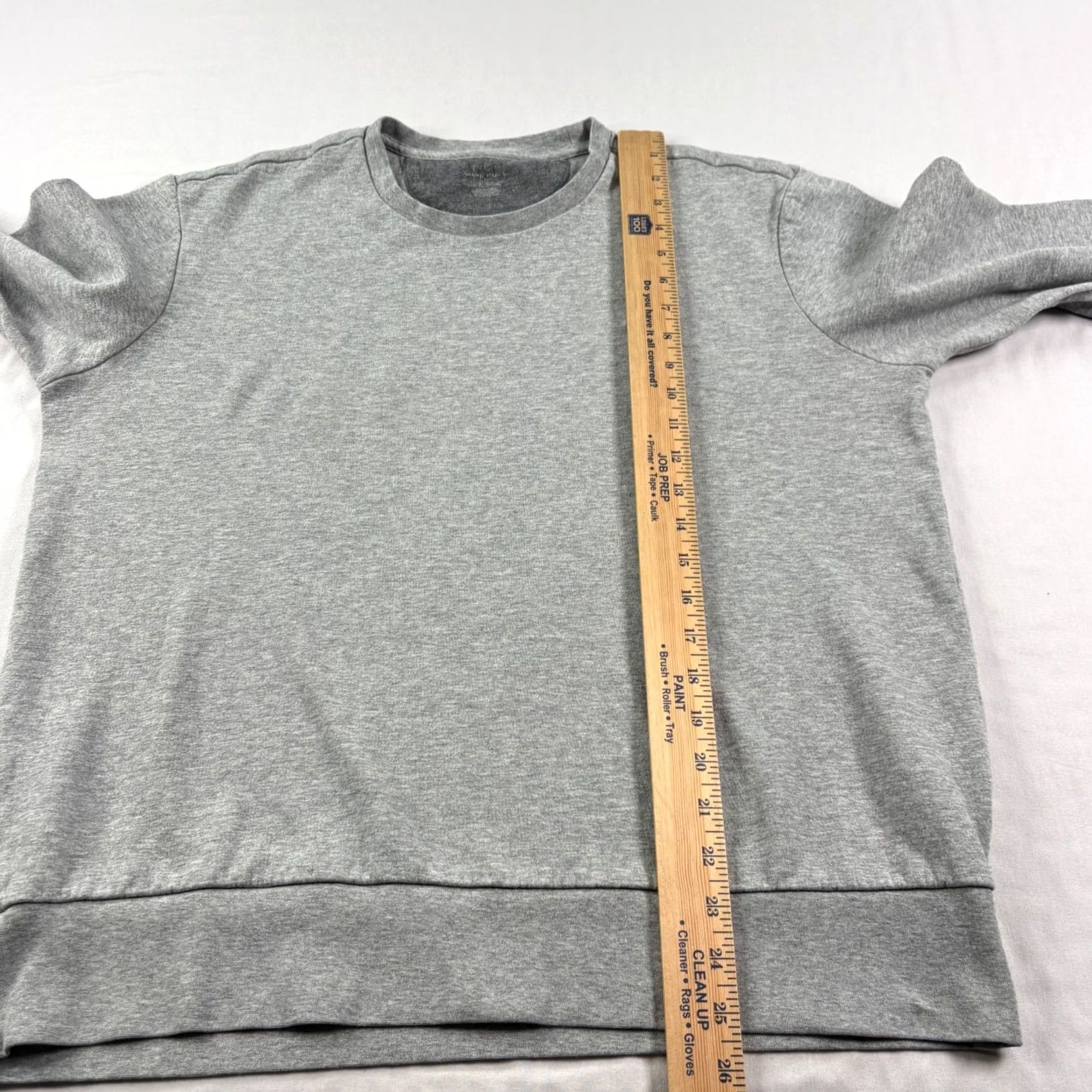 Polo Ralph Lauren Polo Ralph Lauren Sweatshirt Mens Large Gray Pullover Crew Neck Shirt Size US L / EU 52-54 / 3 - 5 Thumbnail