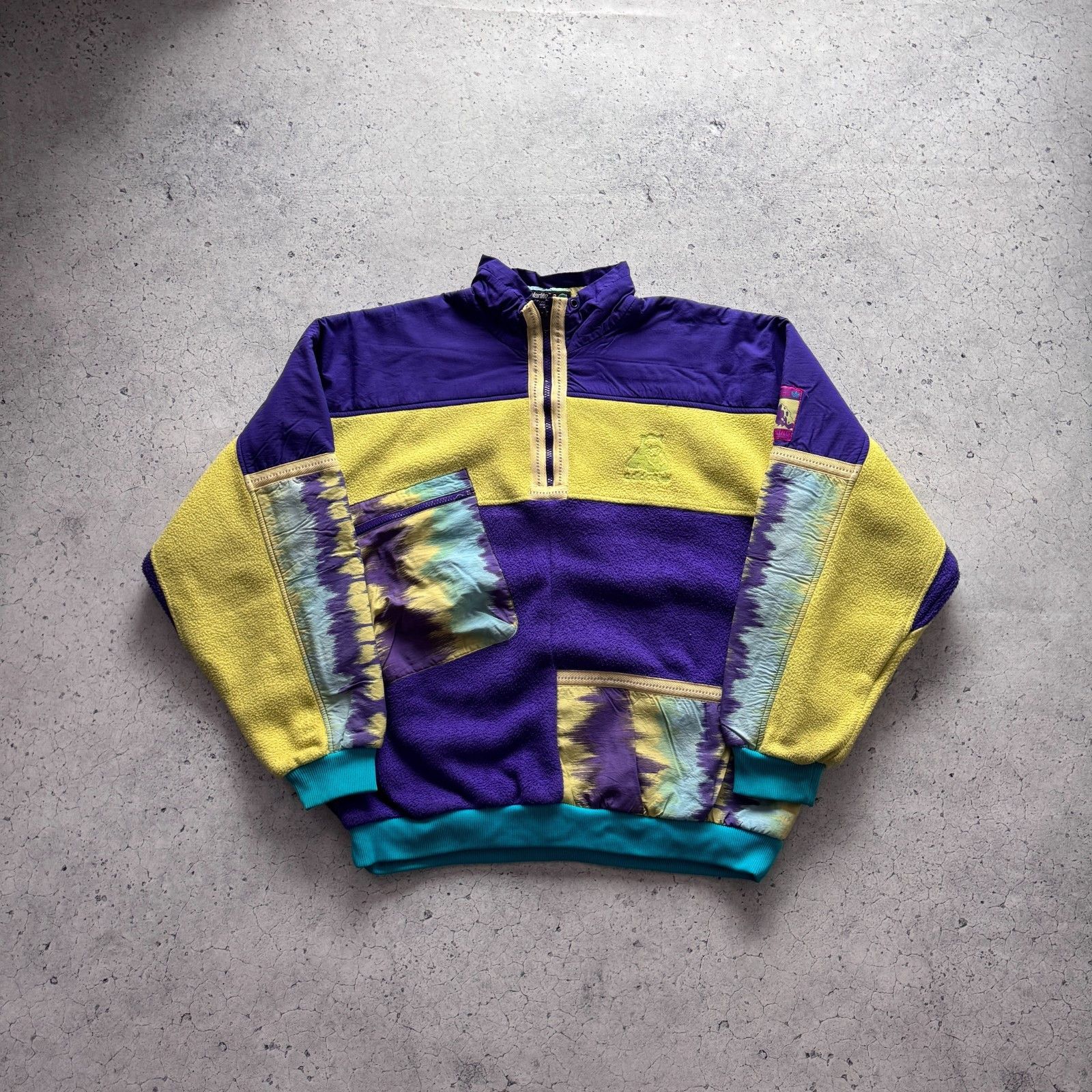 Adidas Vintage Adidas Trekking 90s Polarlite Fleece Outdoor Jacket Size US M / EU 48-50 / 2 - 2 Thumbnail