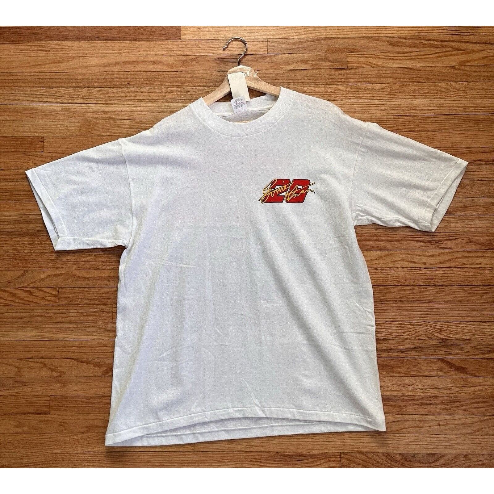 NASCAR VINTAGE NASCAR ERNIE IRVAN #23 YATES HAVOLINE RACING TEE 90S Size US L / EU 52-54 / 3 - 3 Thumbnail