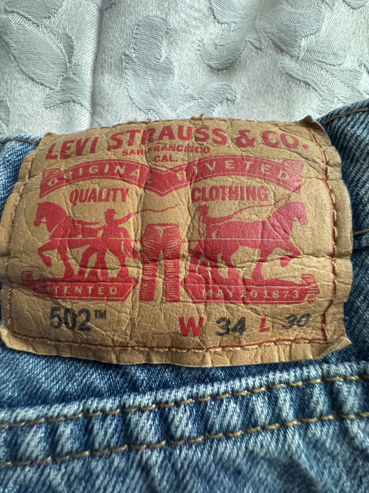 Levi's Levis 504 Jeans Size US 34 / EU 50 - 5 Thumbnail