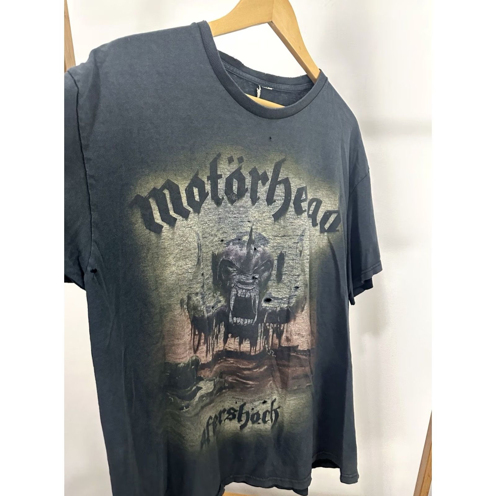 Thrasher VTG Motorhead T-Shirt Band XL Black Men Short Sleeve Distressed Thrashed Concert 90s Size US XL / EU 56 / 4 - 4 Thumbnail
