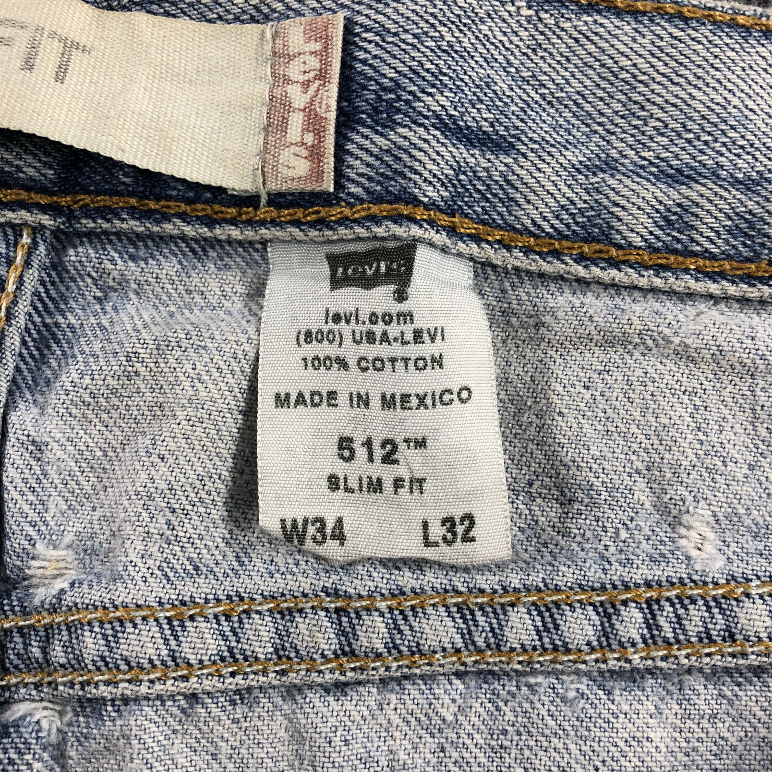 Levi's Vintage Light Wash Levis Jeans-J2131 Size US 35 - 16 Thumbnail