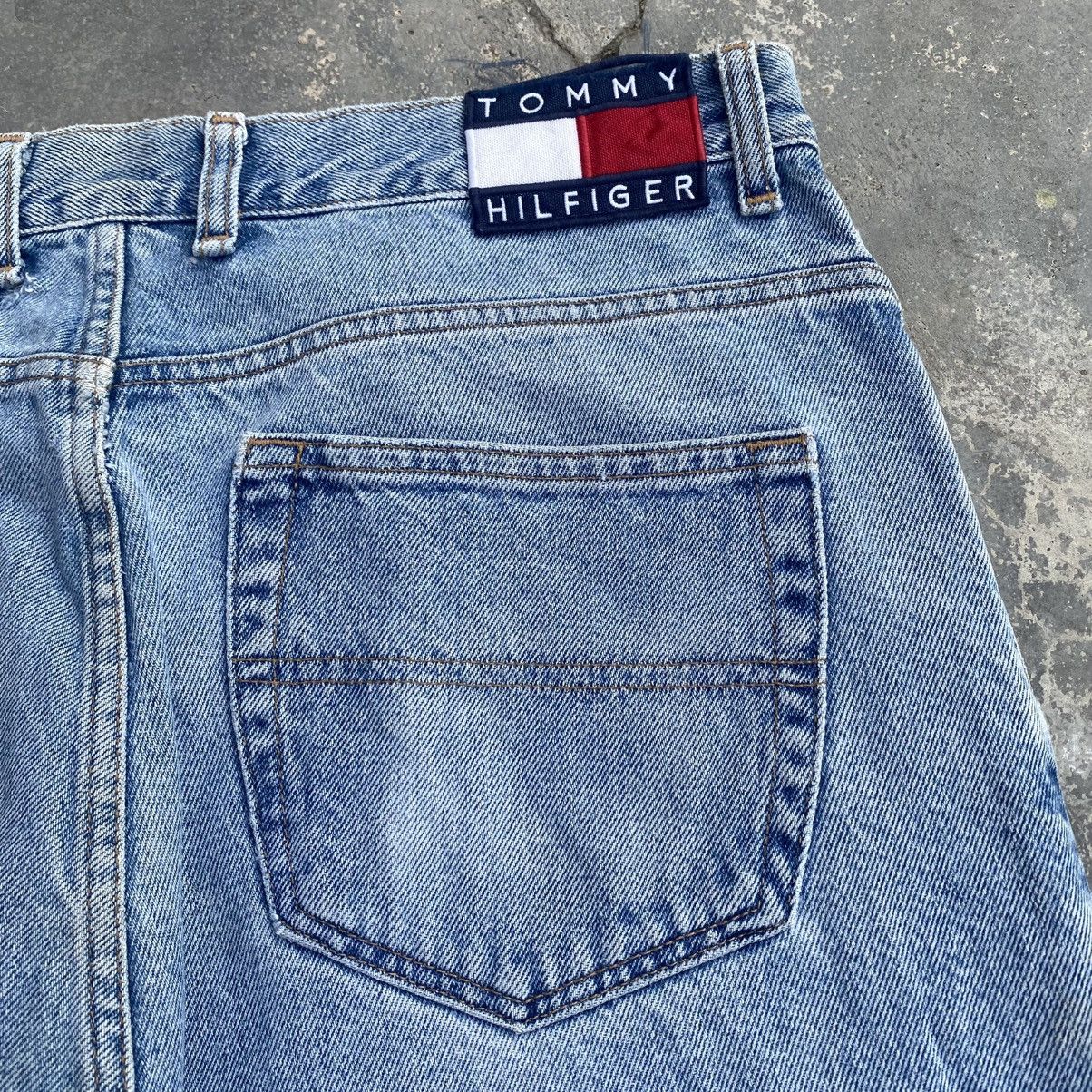 Tommy Hilfiger 1990s Tommy Hilfiger Baggy Jeans Size US 36 / EU 52 - 5 Thumbnail