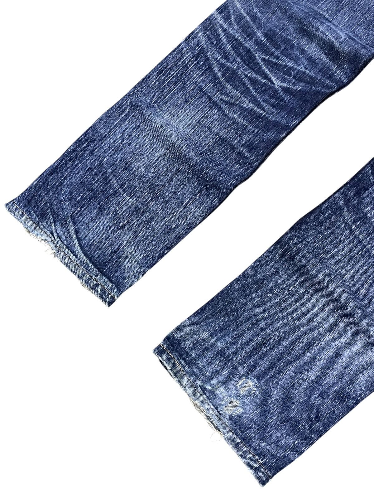Levi's × Vintage Vintage Levis 505 Distressed Aging Loose Jeans Size US 31 - 14 Thumbnail
