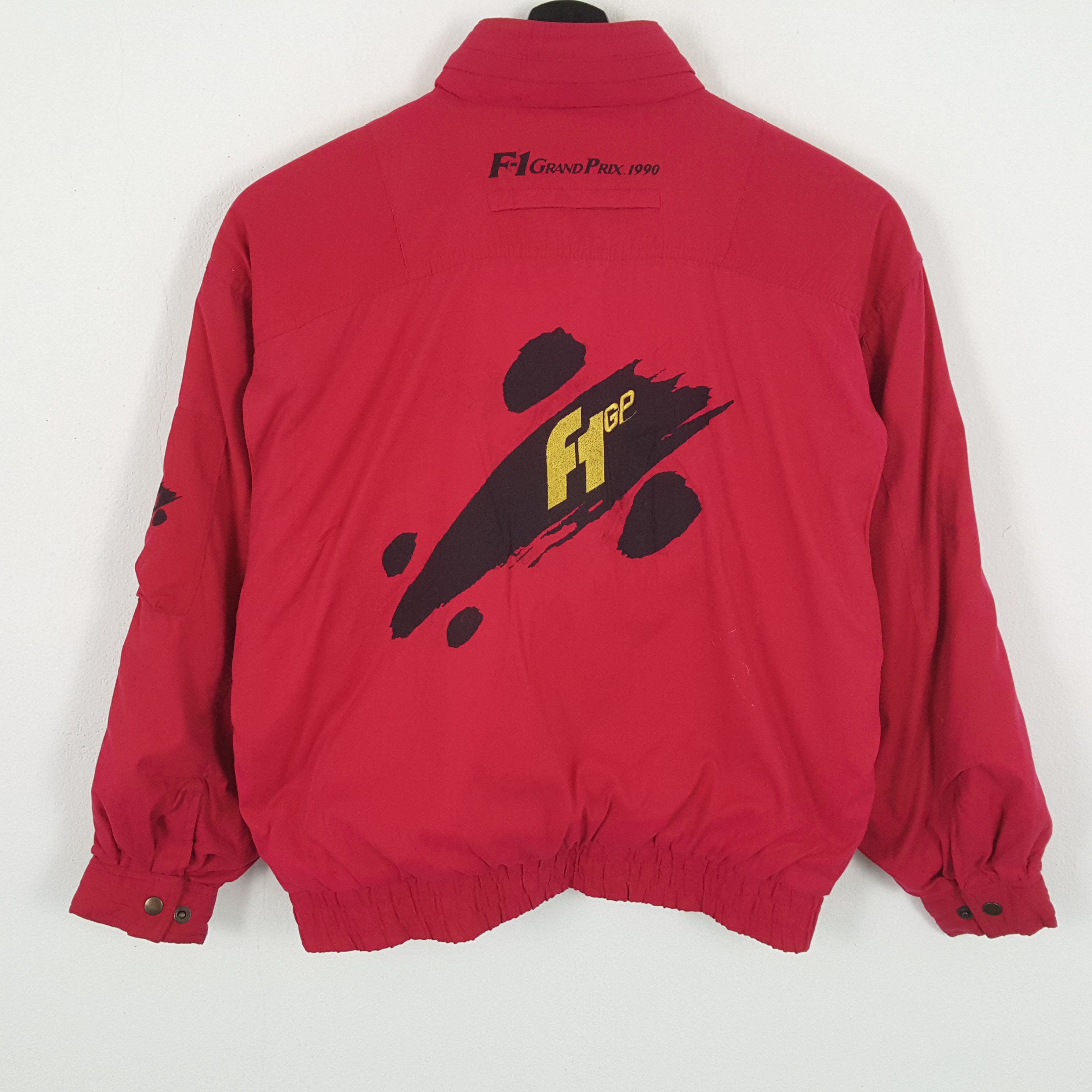 F1 GRAND PRIX 1990 Motorsports Racing Crew Jacket