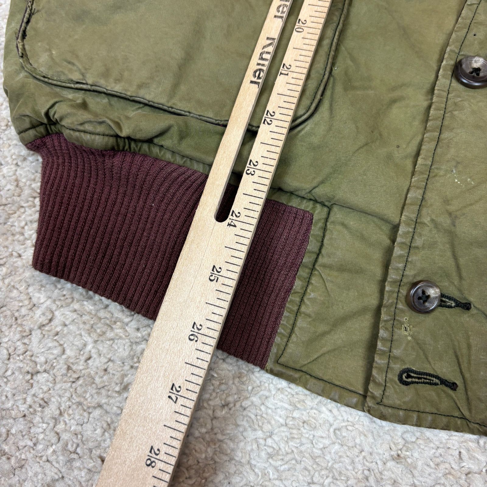 Polo Ralph Lauren 90s Polo Ralph Lauren Equestrian Waxed Oiled A-1 Bomber M Size US M / EU 48-50 / 2 - 6 Thumbnail