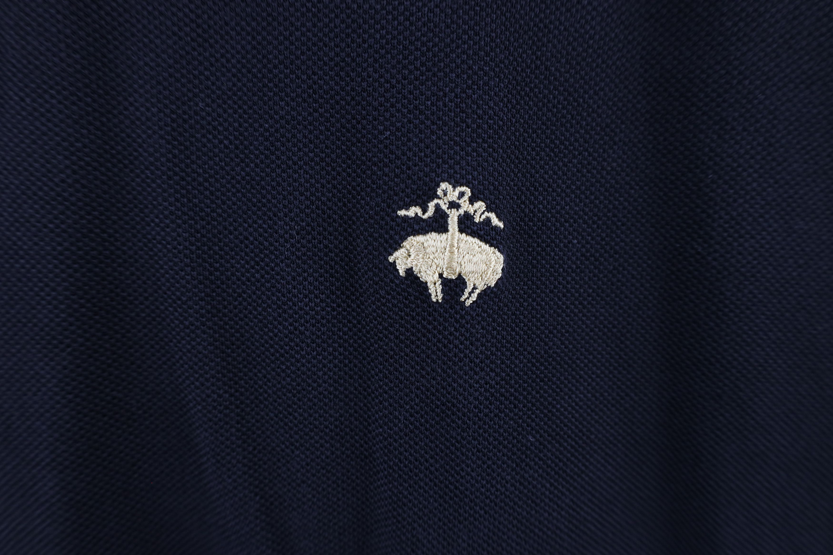 Brooks Brothers Vintage Brooks Brothers Collared Performance Golf Polo Black Size US L / EU 52-54 / 3 - 4 Thumbnail