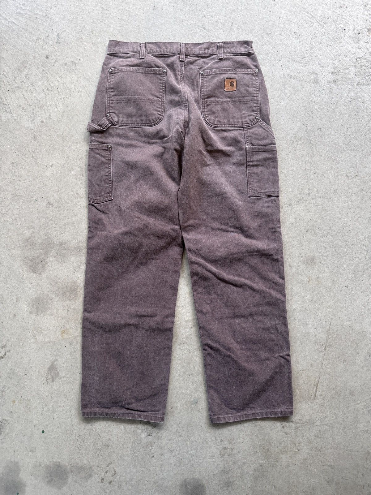 Carhartt Carhartt Brown Double Knee Pants Size US 34 / EU 50 - 2 Thumbnail
