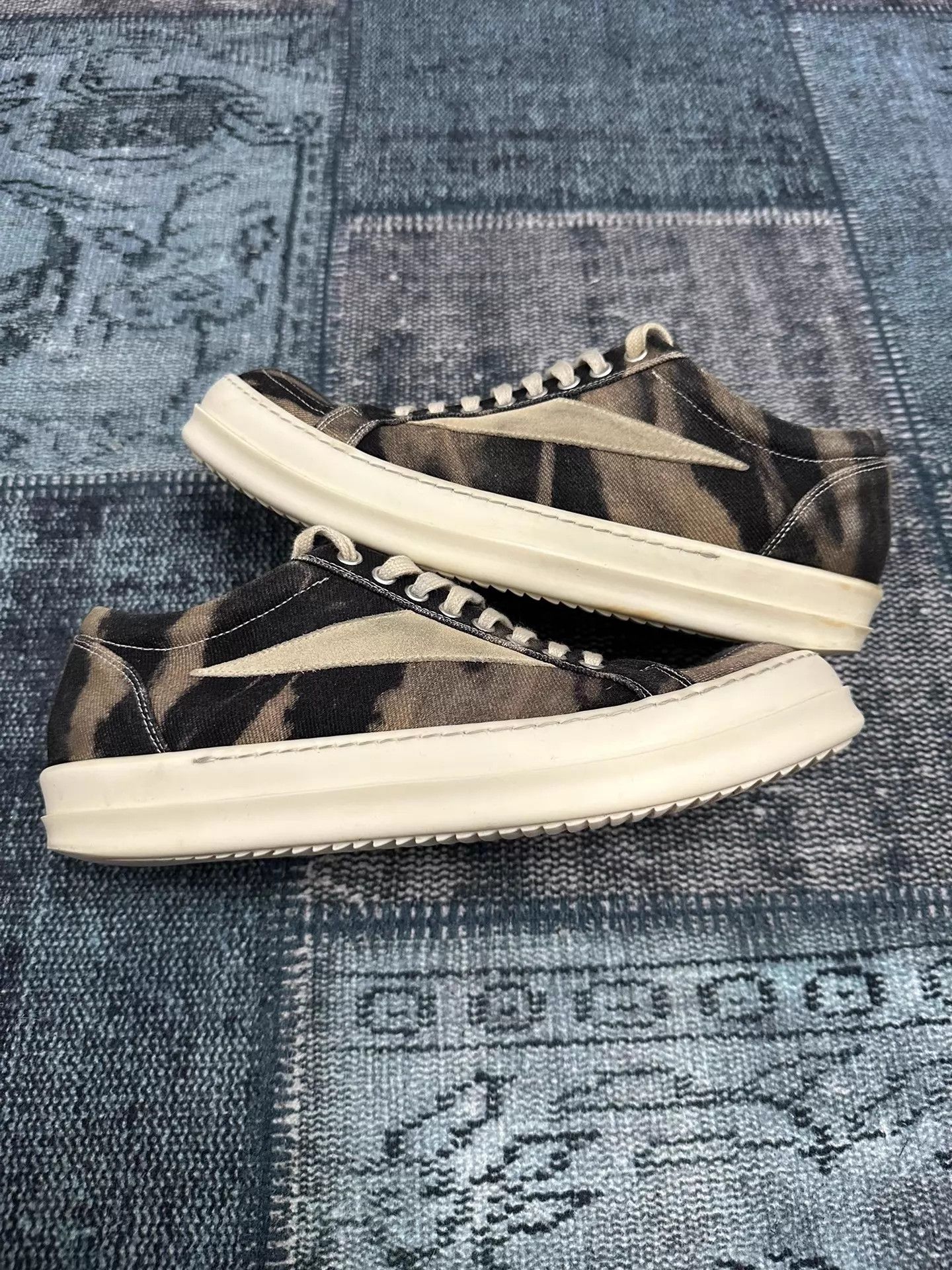 Rick Owens Rick Owens DRKSHDW Flame Tie-Dye Converse-Style 43 Naked Size US 10 / EU 43 - 4 Thumbnail