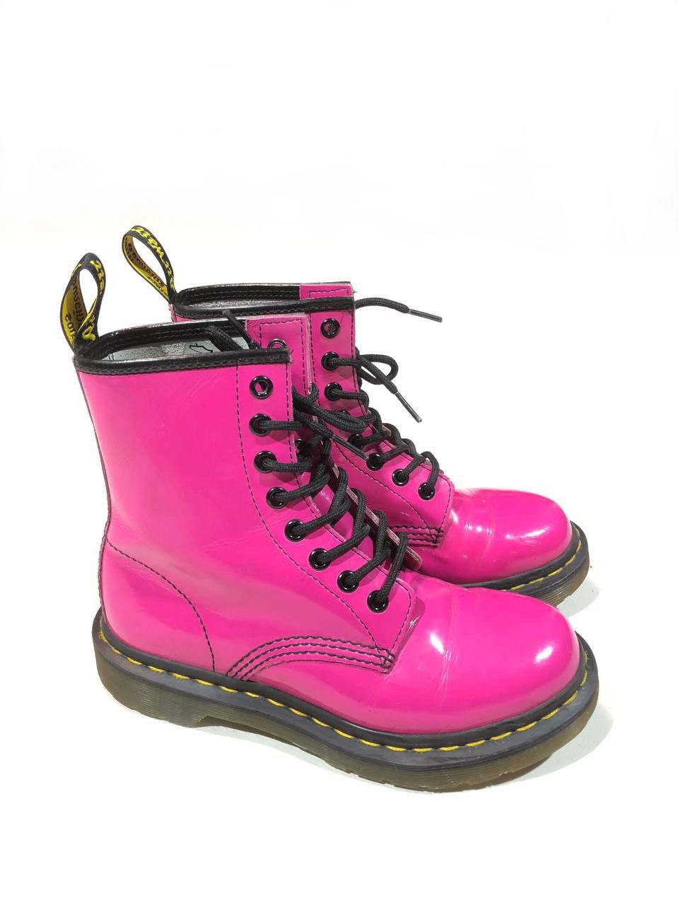 Dr. Martens Dr Martens Pink Boots Size US 5 / IT 35 - 1 Thumbnail