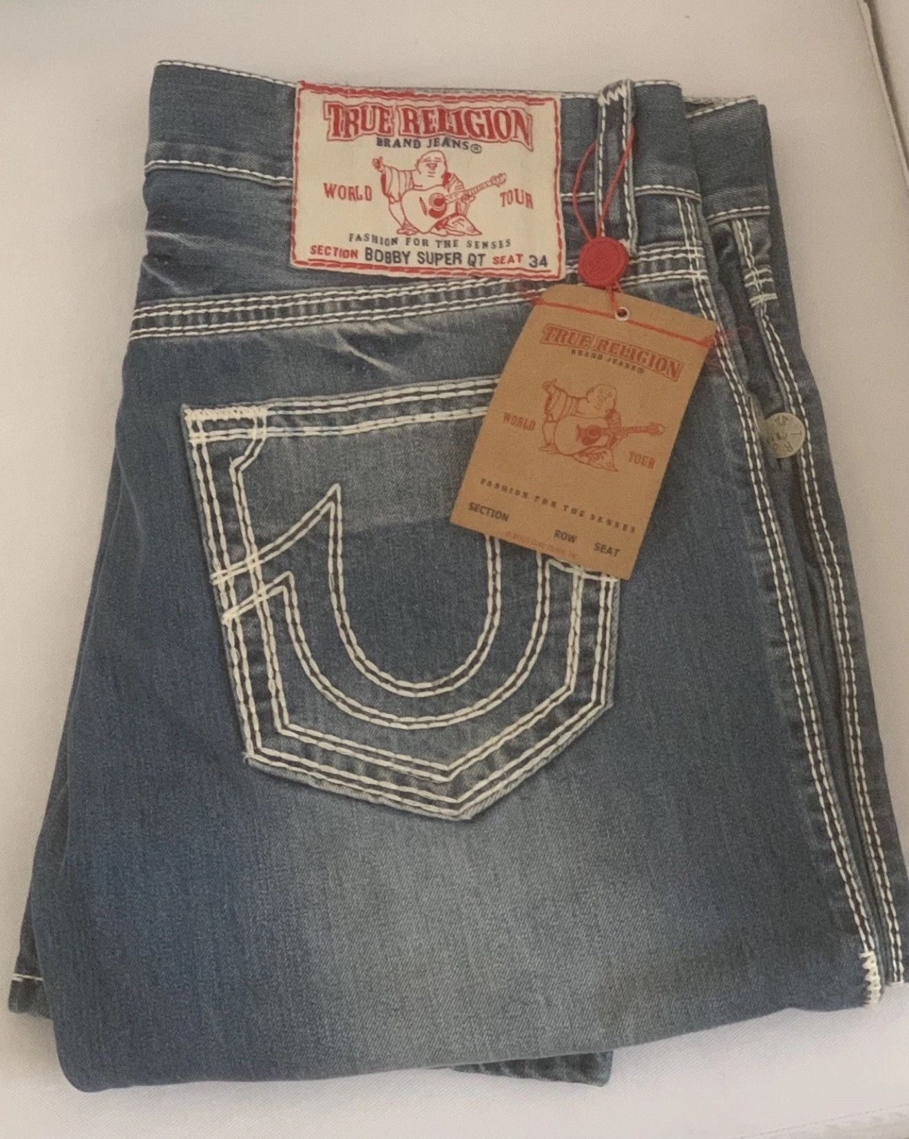 True Religion True Religion Bobby Super QT Jeans, Größe 38 Size US 38 / EU 54 - 12 Thumbnail