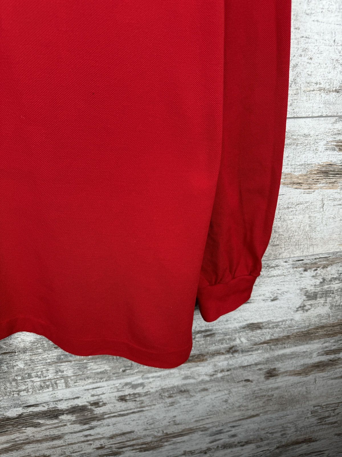 Lacoste × Vintage Mens Vintage Lacoste Longsleeve T-shirt rugby sweatshirt Size US XL / EU 56 / 4 - 3 Thumbnail