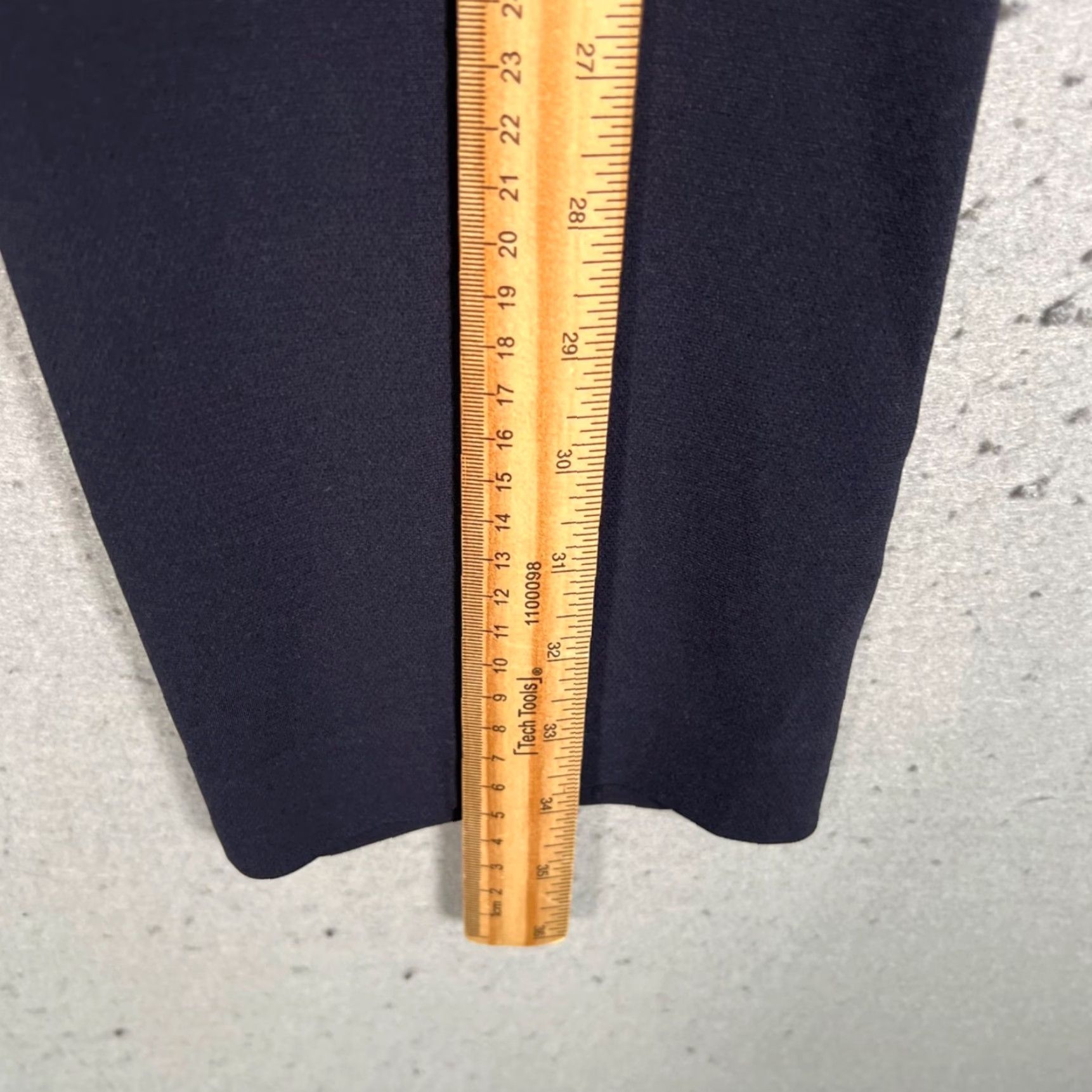 Theory Theory Womens Navy Blue Trousers Dress Pants Straight Leg XS-00 Collection Shoes? Size 24" / US 00 / IT 34 - 6 Thumbnail