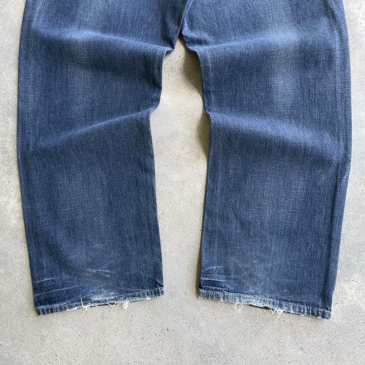 Japanese Brand × Vintage Crazy vintage baggy Y2K wide leg Nautica cyber skater pants Size US 38 / EU 54 - 6 Thumbnail