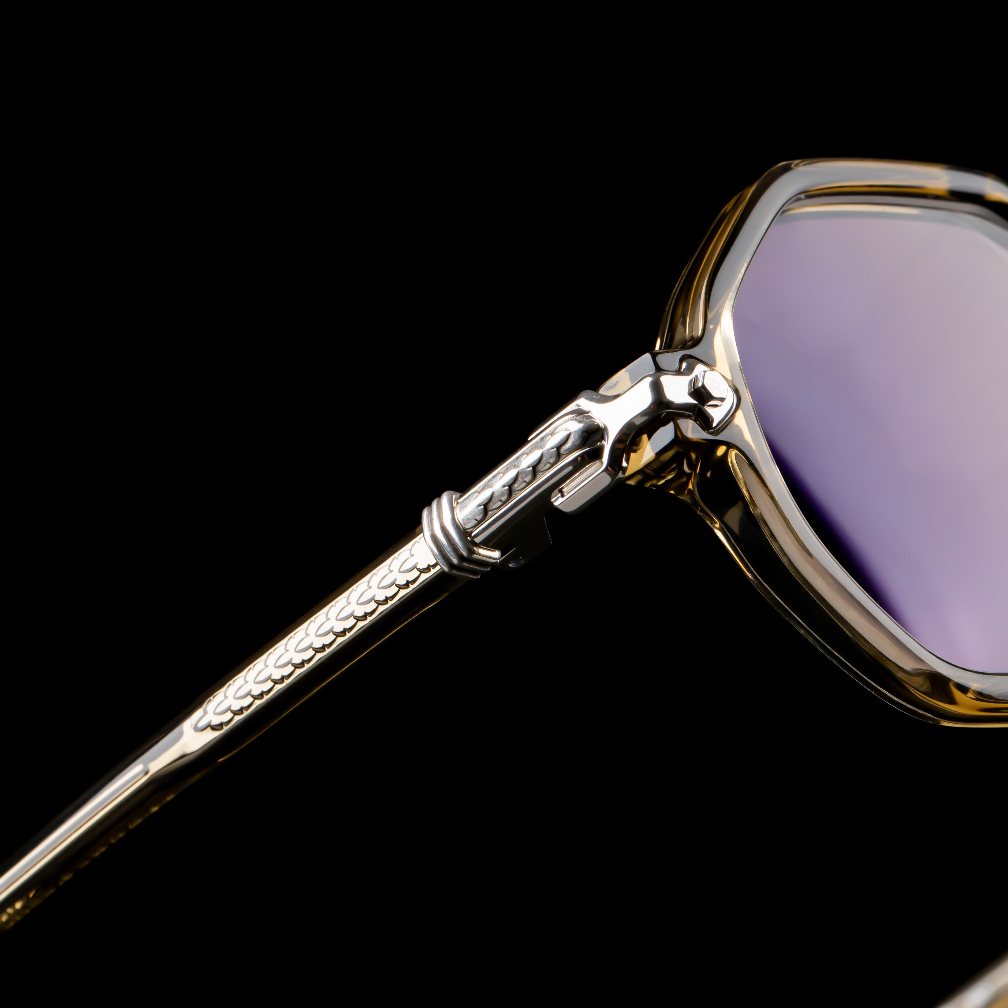 Chrome Hearts CHROME HEARTS CLITCO ARMY GLASSES Size ONE SIZE - 2 Thumbnail