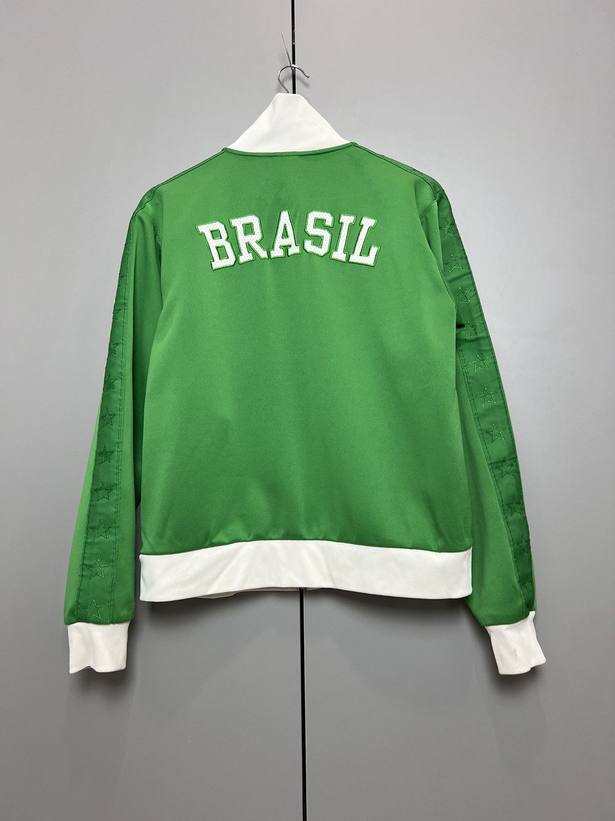 Nike Vintage Nike Brazil TrackJacket Olympic 2005 National Team Size US L / EU 52-54 / 3 - 12 Thumbnail