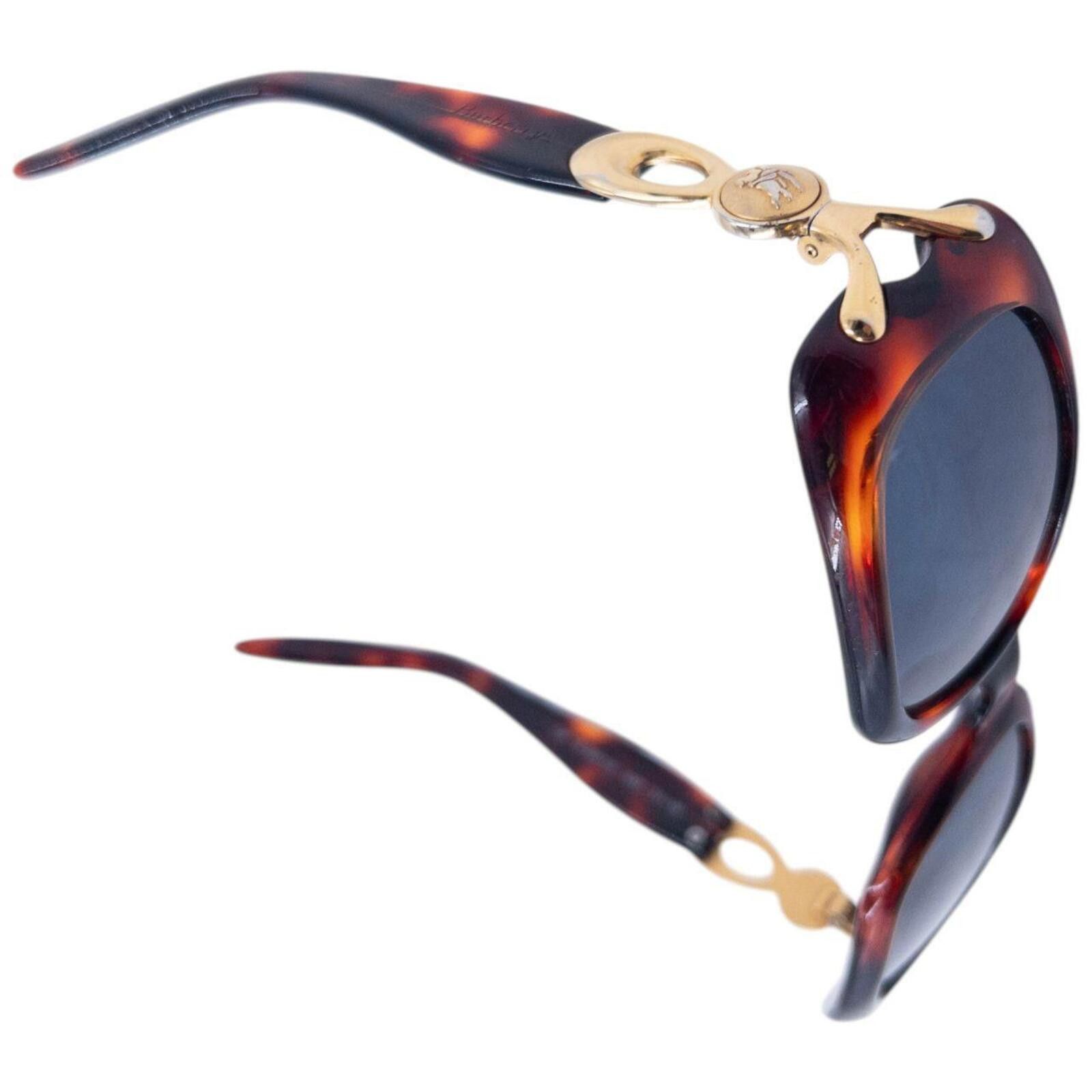 Burberry Vintage 90s Burberry Tortoise Shell Sunglasses Size ONE SIZE - 5 Thumbnail