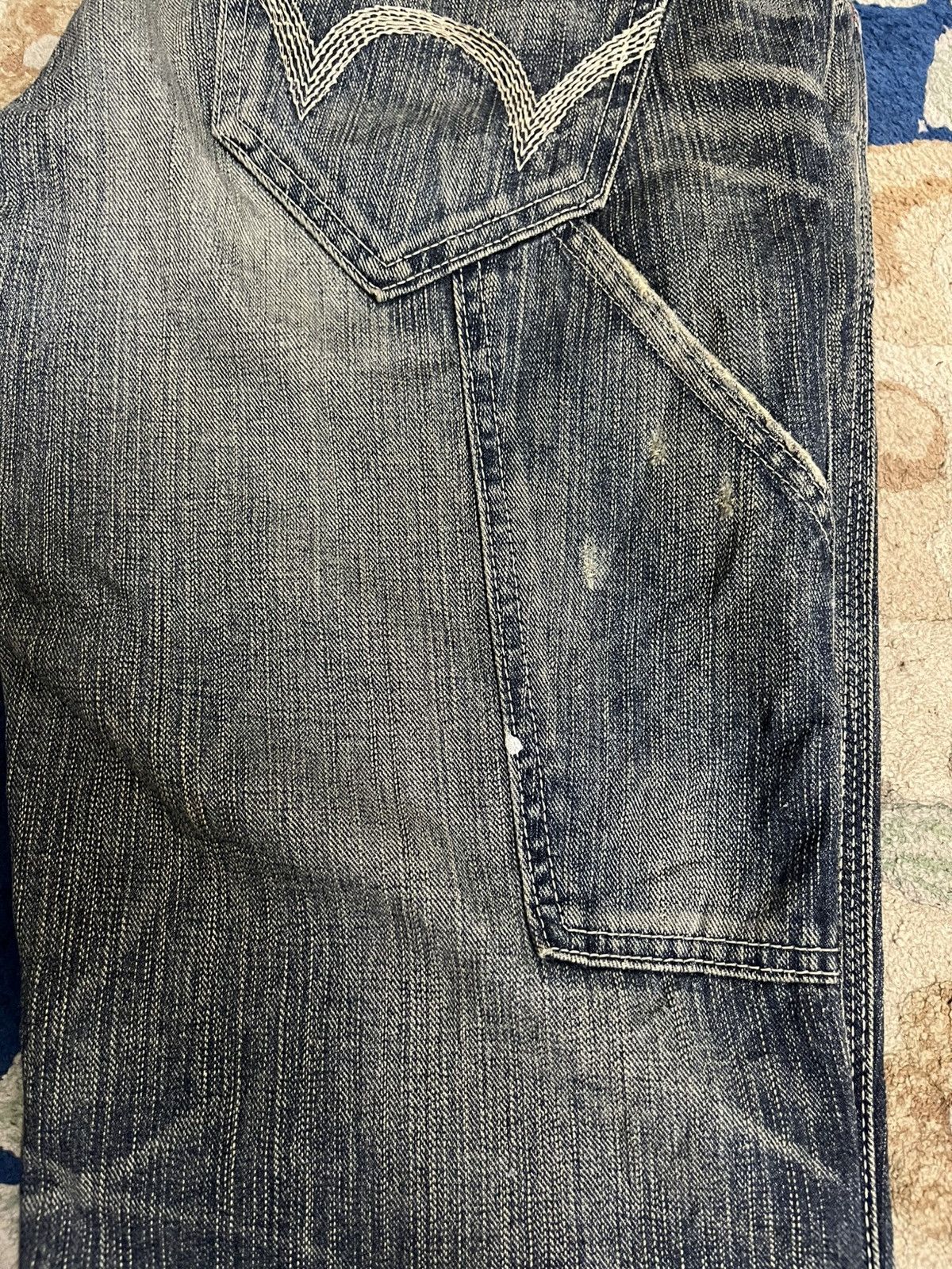 Edwin Vintage Edwin 503 Bluetrip Flare Mudwash Denim Size US 32 / EU 48 - 16 Thumbnail