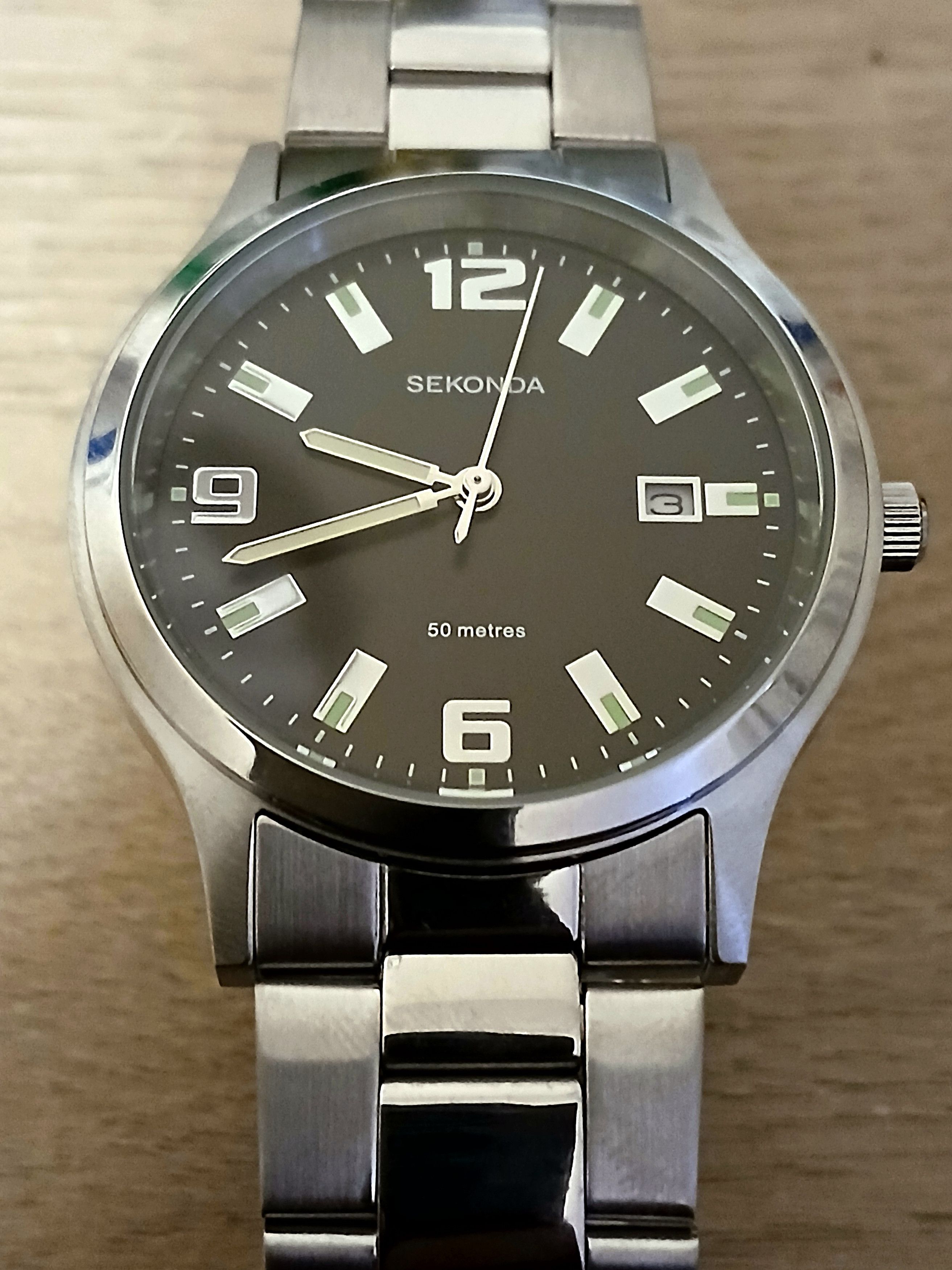 Other New Sekonda 1464H Men’s Stainless Steel Watch Size ONE SIZE - 1 Thumbnail