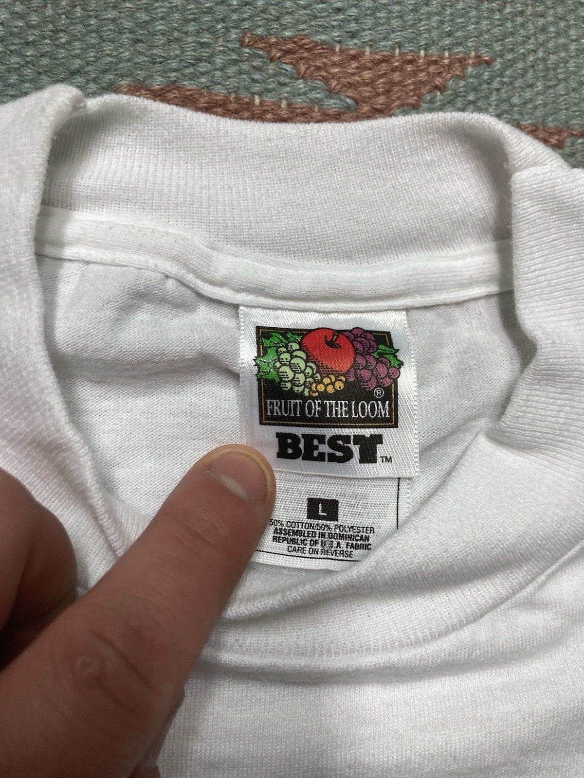 Fruit Of The Loom × Vintage 90s t shirt confrontation with extremity Jesus tee ab hope L Size US L / EU 52-54 / 3 - 5 Thumbnail