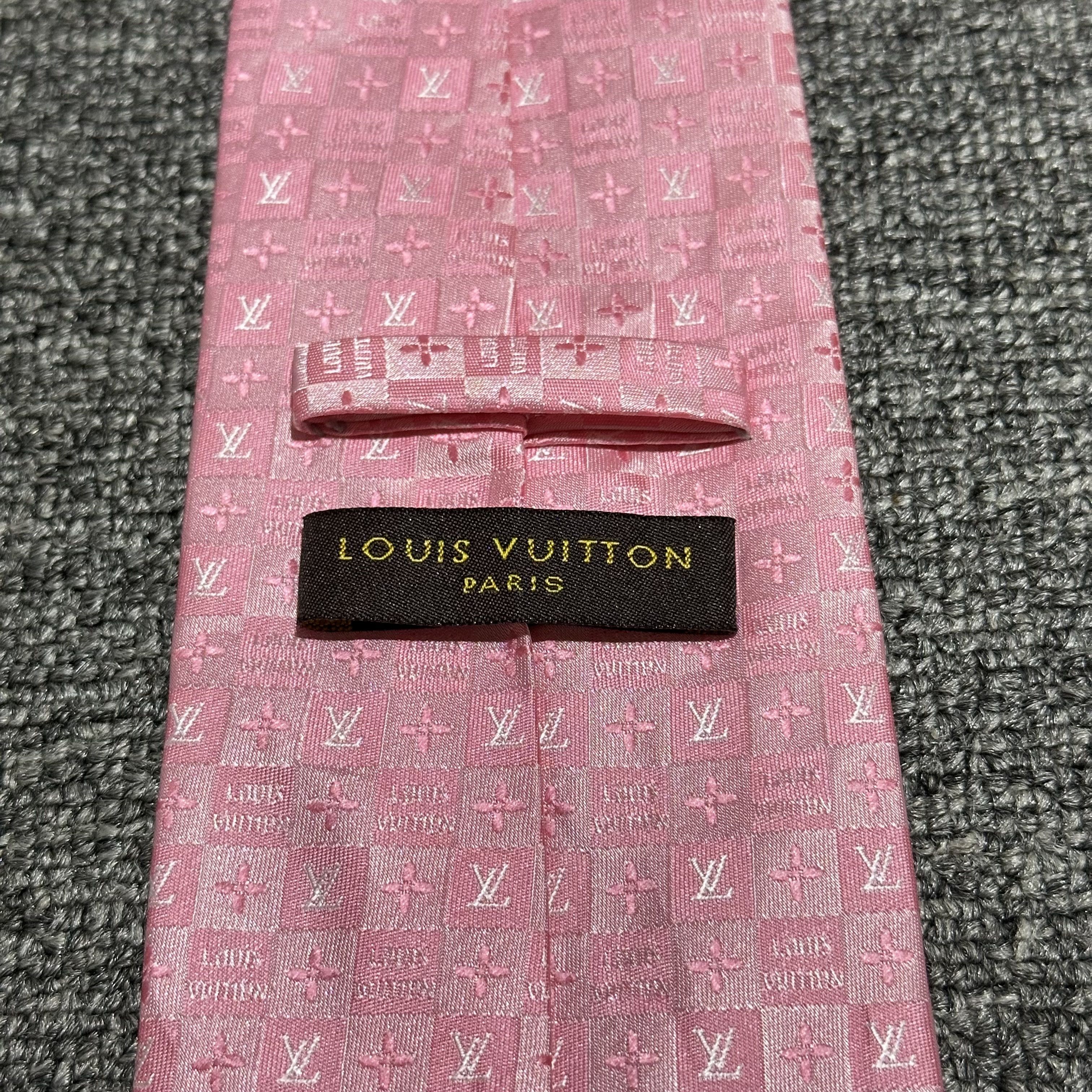 Louis Vuitton Louis Vuitton Silk Tie Size ONE SIZE - 5 Thumbnail