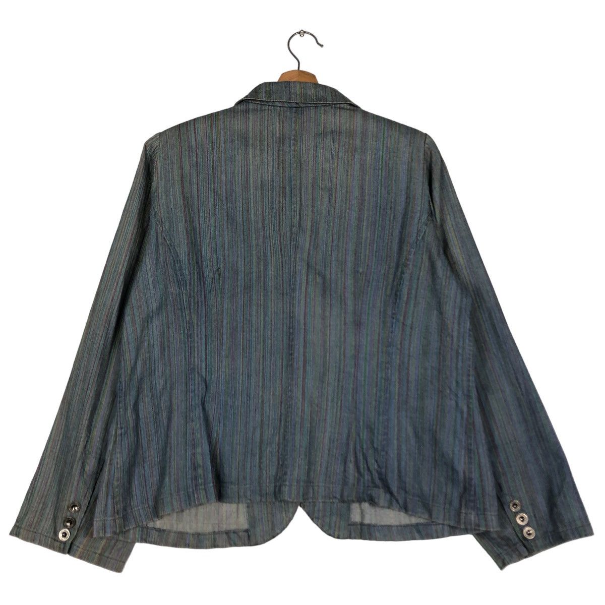 Japanese Brand 🔥Vintage Hickory Chore Jacket Military Style Issey Miyake Size US L / EU 52-54 / 3 - 8 Thumbnail