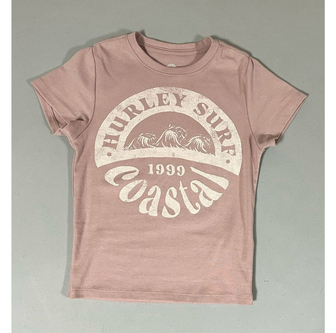 Hurley Hurley Pink ‘Surf 1999 Coastal’ Graphic Tee T-Shirt Top XS 🌊 Size XS / US 0-2 / IT 36-38 - 1 Thumbnail