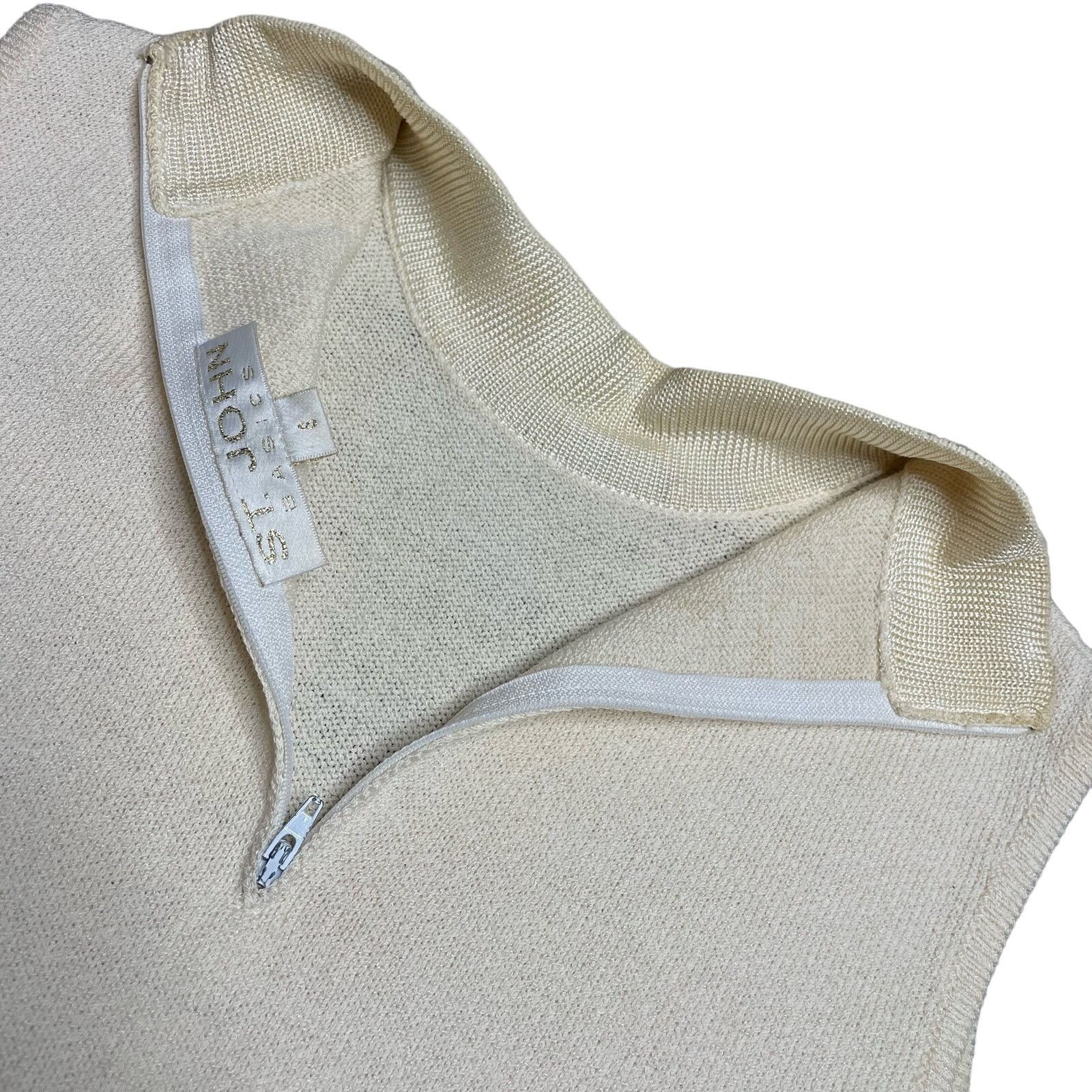 St. John ST JOHN Knit Mock Neck Tank Size S / US 4 / IT 40 - 5 Thumbnail