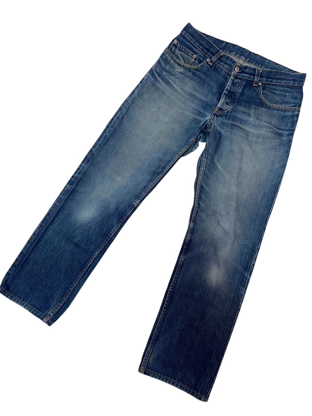 Helmut Lang Helmut lang distressed jeans low waist S4 Size US 30 / EU 46 - 1 Thumbnail