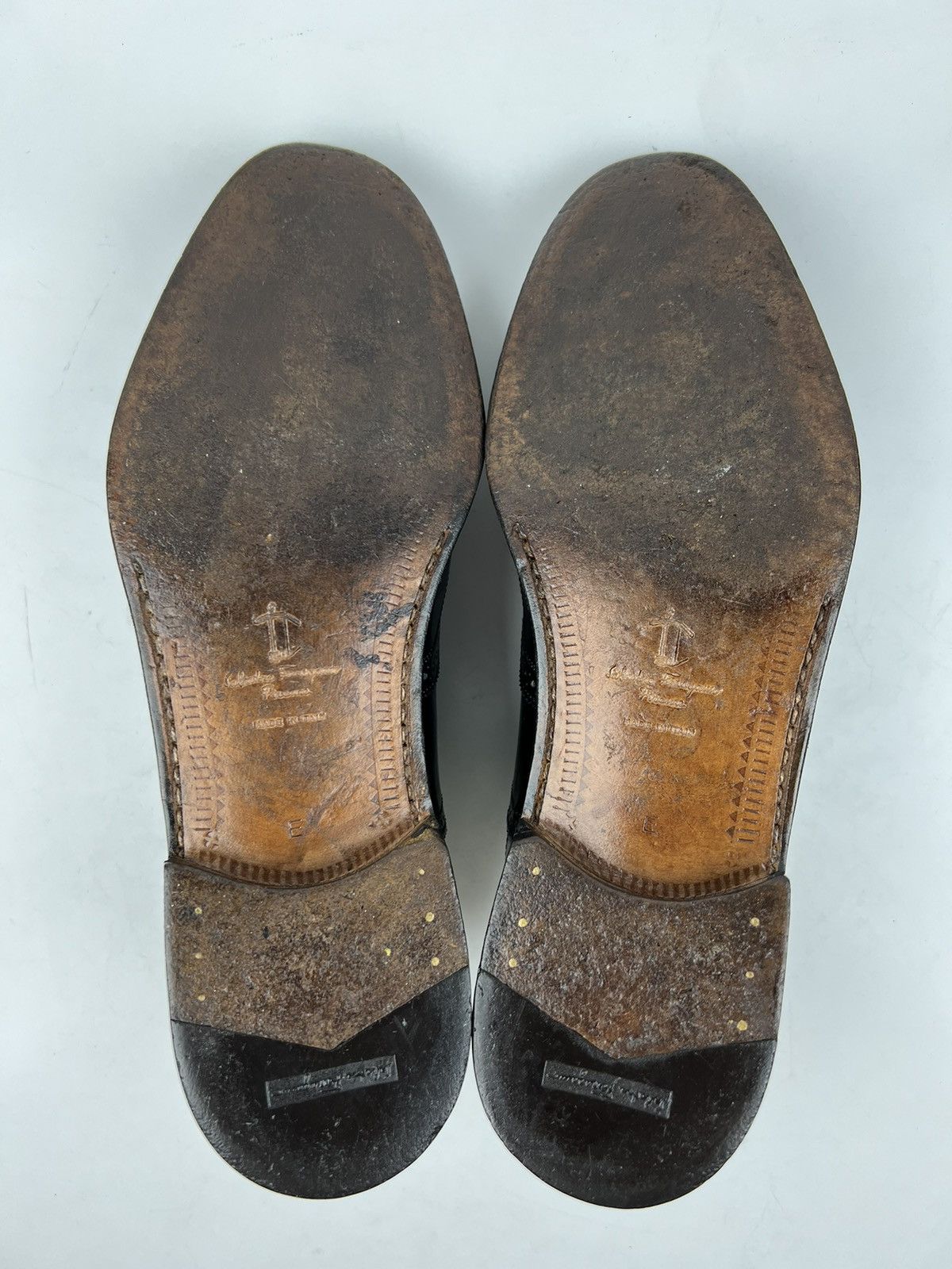Salvatore Ferragamo SALVATORE FERRAGAMO Oxfords Leather Shoes Black Men’s Size US 10 / EU 43 - 13 Thumbnail