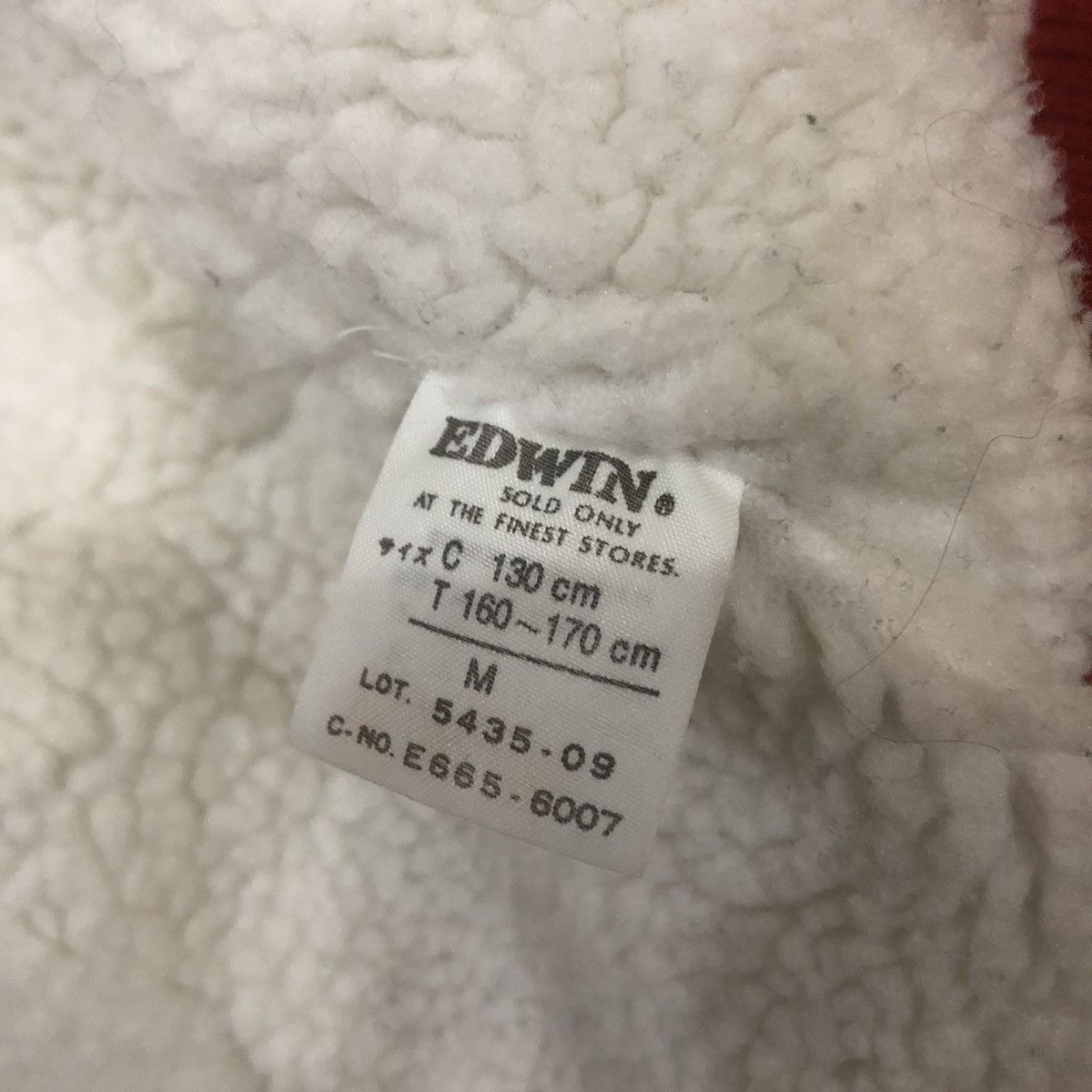 Edwin × Japanese Brand 86’ Edwin Knit Sherpa V Neck Jacket Sweater Size US M / EU 48-50 / 2 - 10 Thumbnail