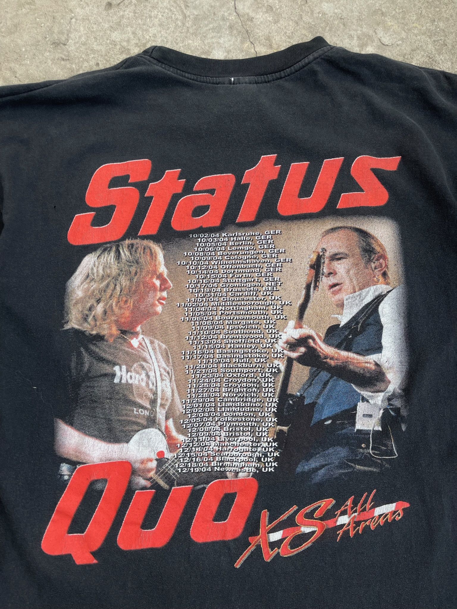 Band Tees Vintage Status Quo T-Shirt Size US L / EU 52-54 / 3 - 8 Thumbnail
