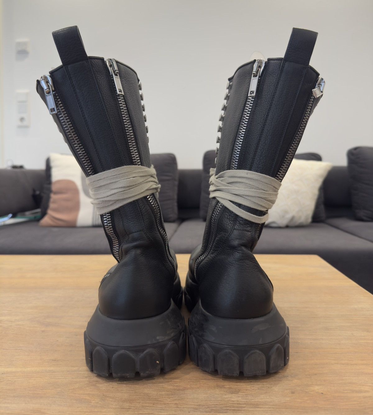 Rick Owens Rick Owens Army Bozo Tractor Boots Size US 9 / EU 42 - 4 Thumbnail