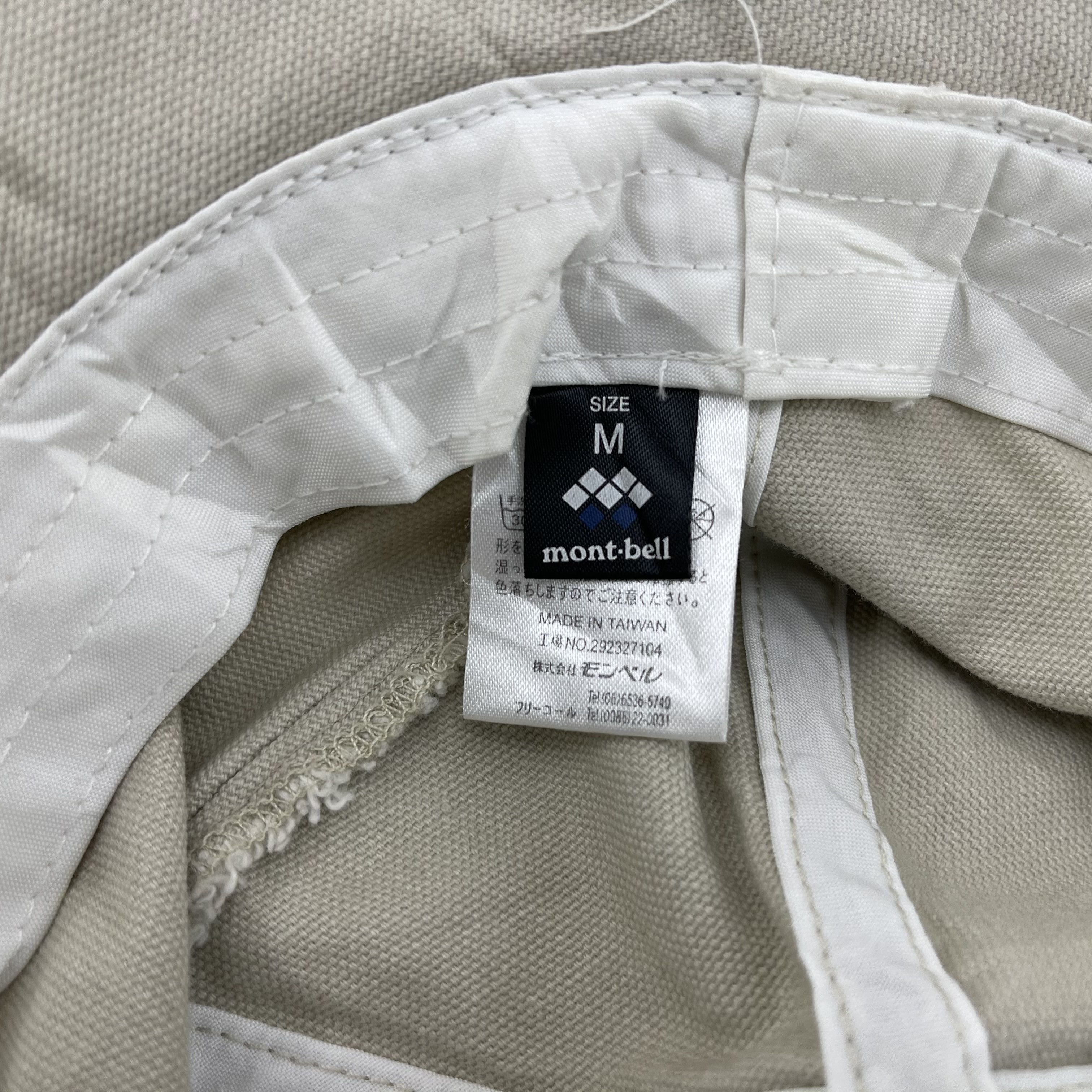 Montbell Montbell Bucket Hats- BH1021 Size ONE SIZE - 9 Thumbnail