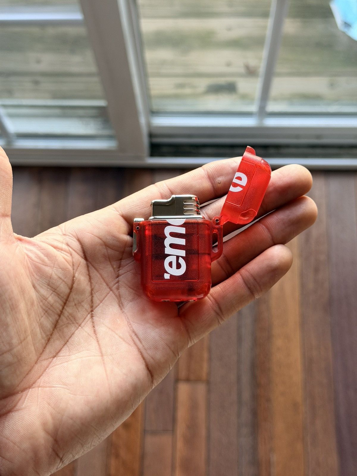 Supreme Windmill Zag Lighter - Red