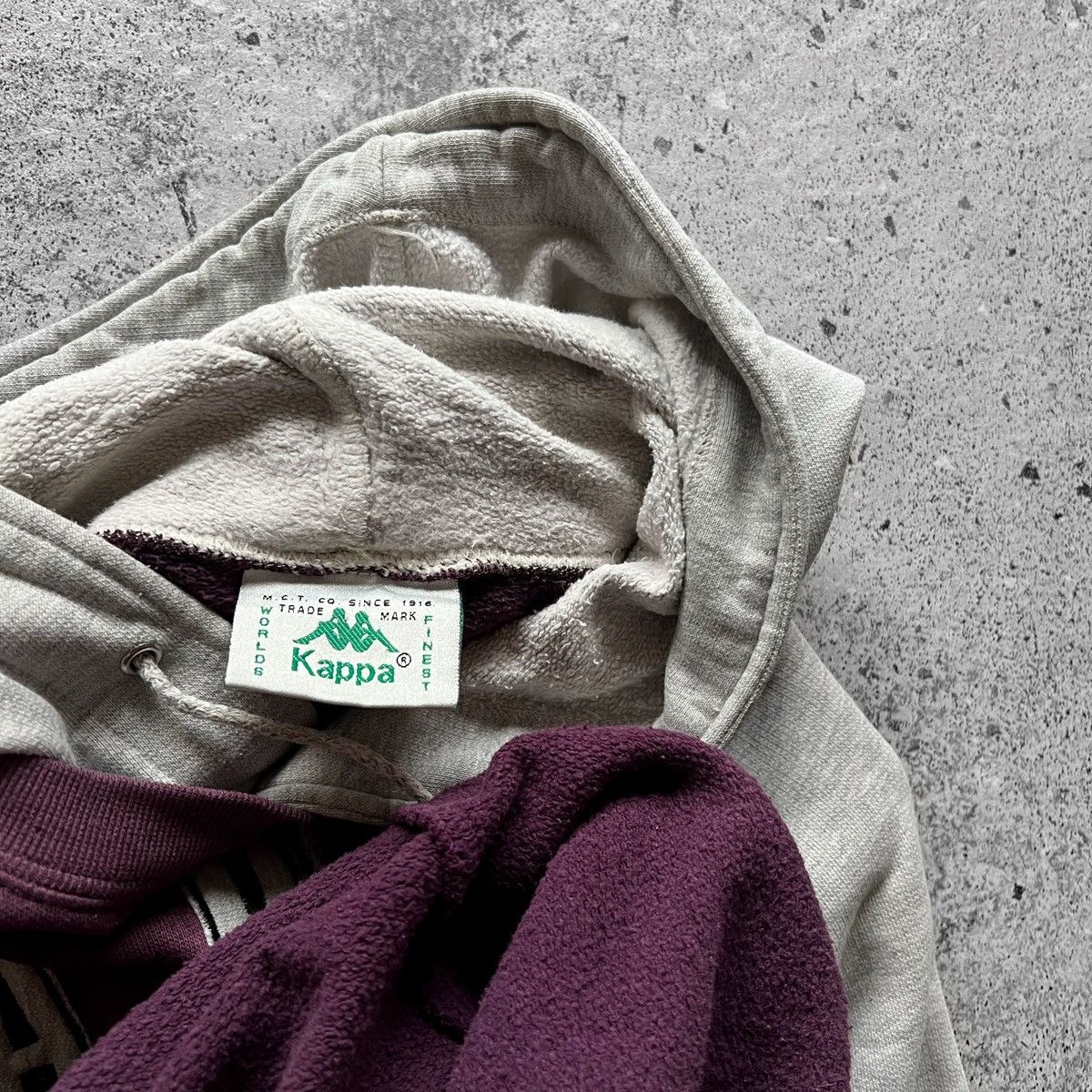 Kappa × Vintage Kappa Womens Vintage 90s Long Sleeve Hoodie Center Logo Y2K Size S / US 4 / IT 40 - 4 Thumbnail