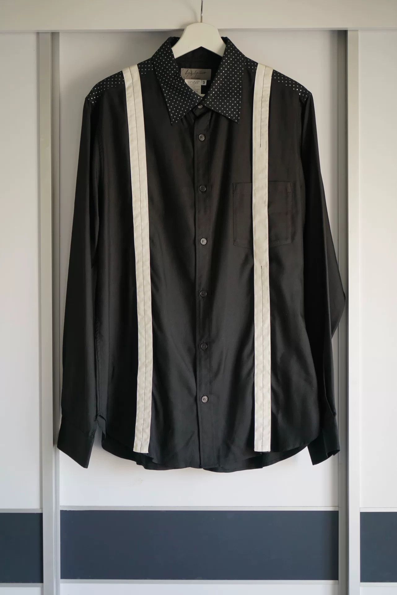 Yohji Yamamoto yohji yamamoto silk shirt with suspenders Size US M / EU 48-50 / 2 - 1 Thumbnail
