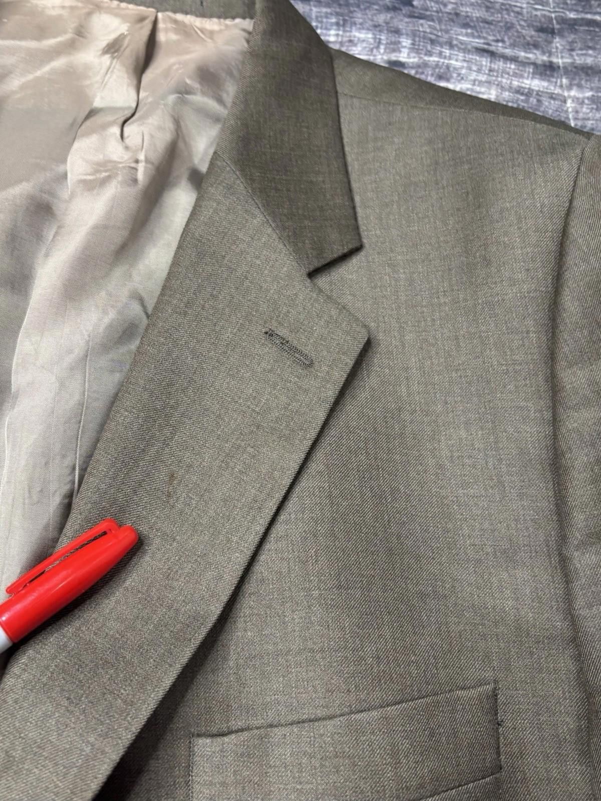 Lauren Ralph Lauren Lauren Ralph Lauren Blazer Jacket Mens 42R Wool Cashmere Size 42R - 5 Thumbnail
