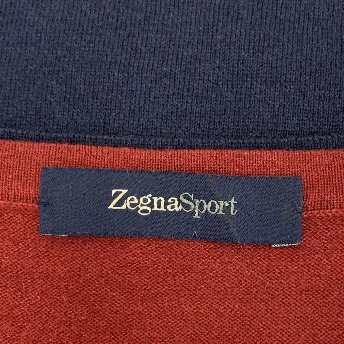 Z Zegna Zegna Wool Fake Two-piece Long Sleeve Knit Sweater K26WX Size XS / US 0-2 / IT 36-38 - 6 Thumbnail