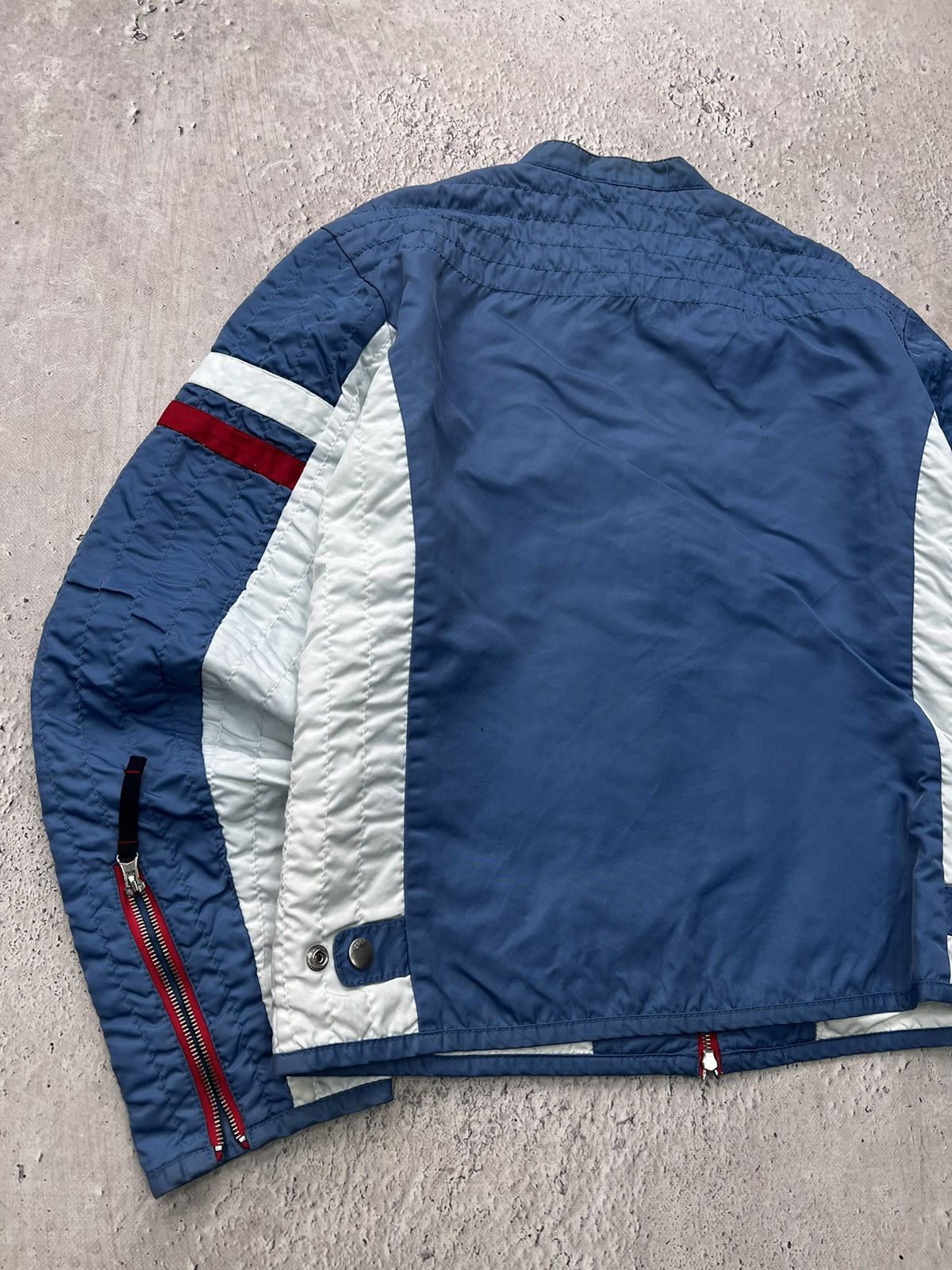 Diesel × If Six Was Nine × Le Grande Bleu (L.G.B.) VINTAGE RACING Y2K ENERGIE MAISON MARGIELA STYLE JACKET Size US XL / EU 56 / 4 - 11 Thumbnail