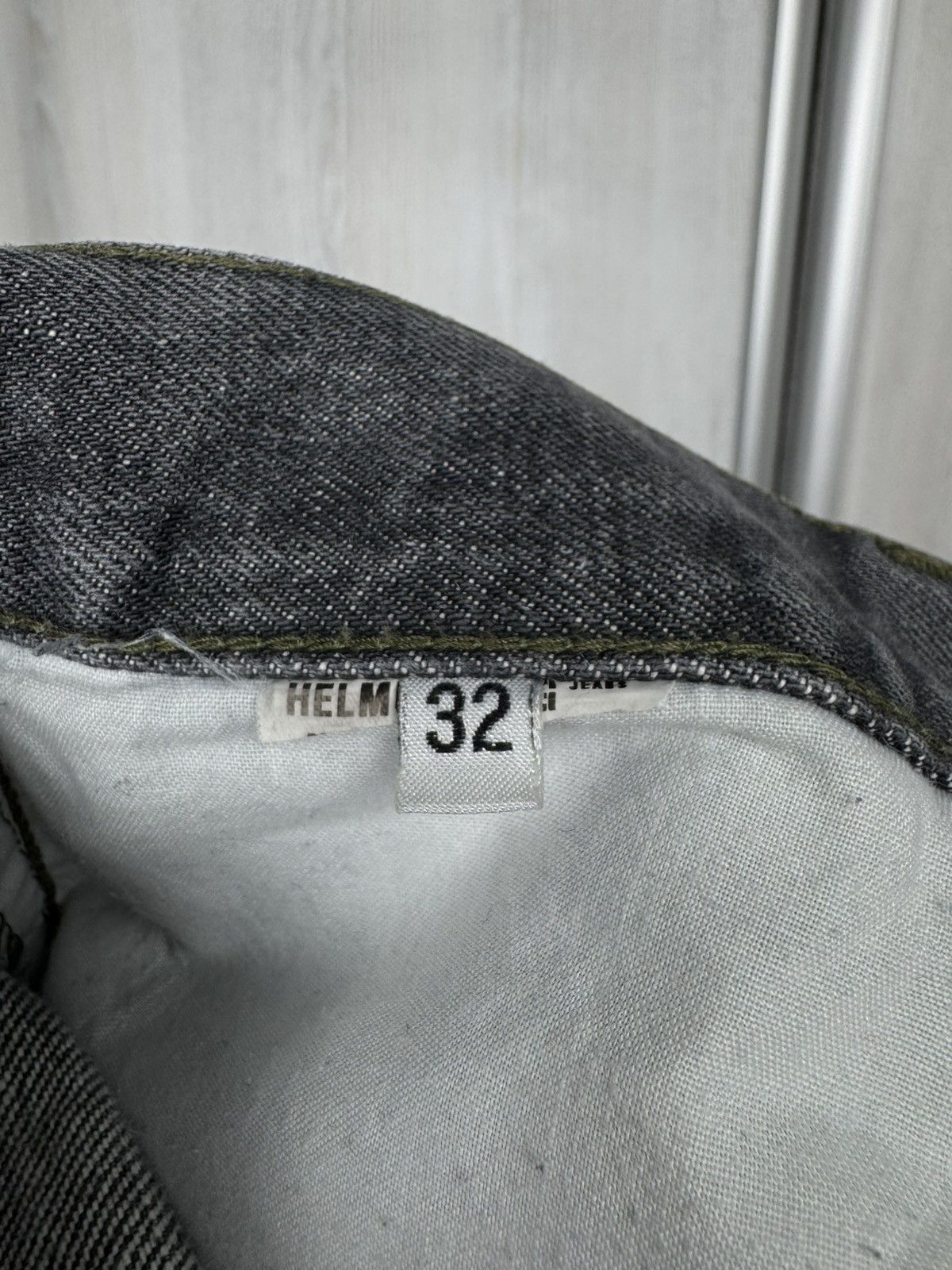 Helmut Lang Helmut Lang vintage produced in 1999 grey denim jeans pants Size US 32 / EU 48 - 10 Thumbnail