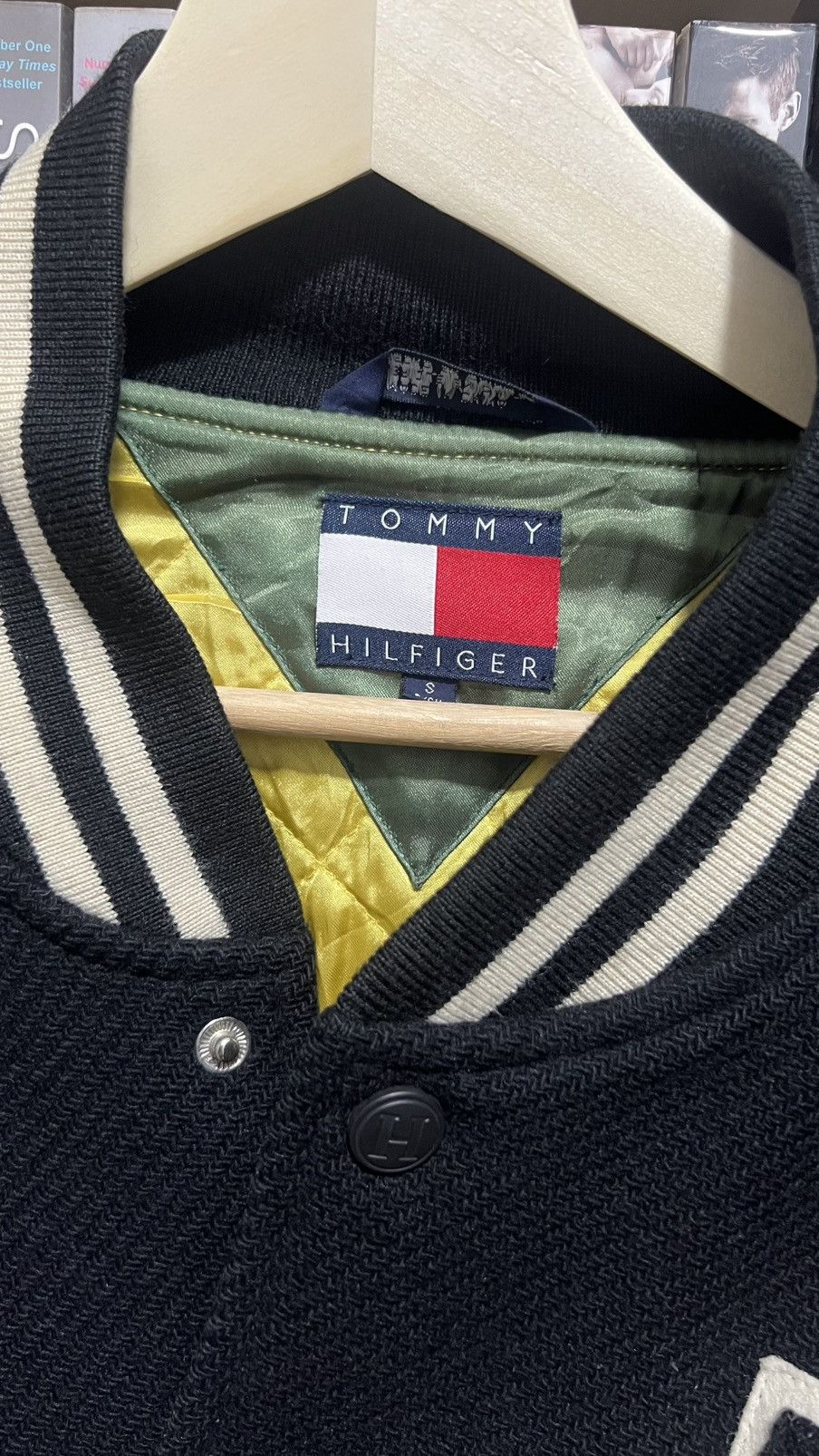 Tommy Hilfiger Tommy Hilfiger Leather Varsity Jacket Size US L / EU 52-54 / 3 - 9 Thumbnail