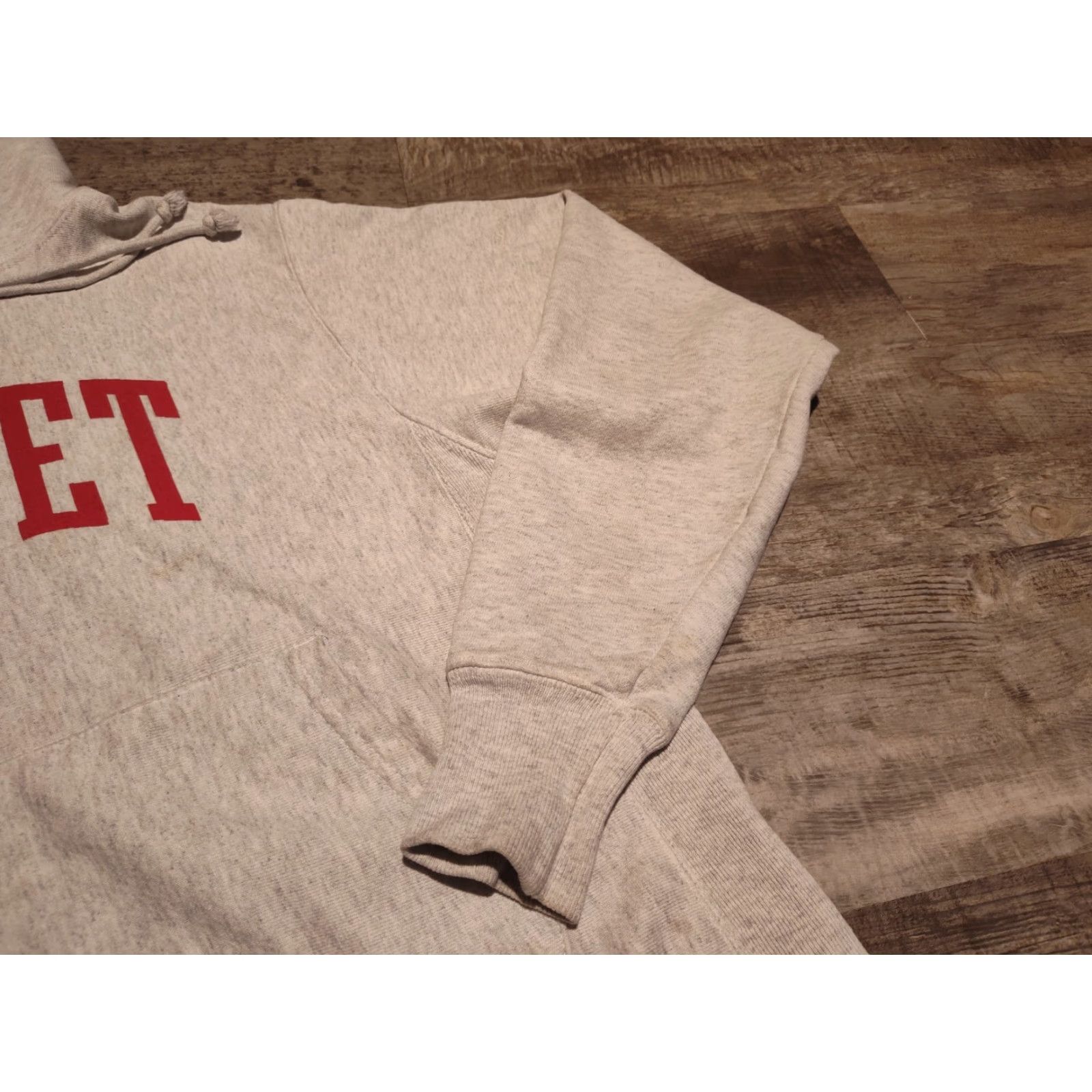 Champion VINTAGE Champion Reverse Weave Hoodie Men Size M Gray College Retro Warm Pullover Size US M / EU 48-50 / 2 - 3 Thumbnail