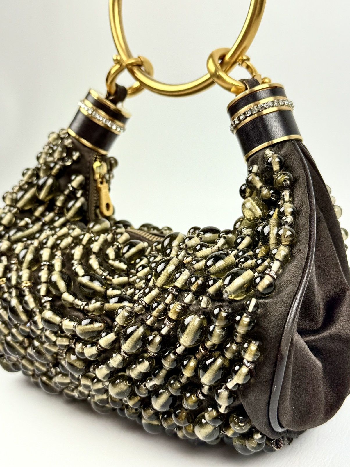 Chloe Chloe - Phoebe Philo - 00’s - Beads & Rhinestone - Bracelet Size ONE SIZE - 5 Thumbnail
