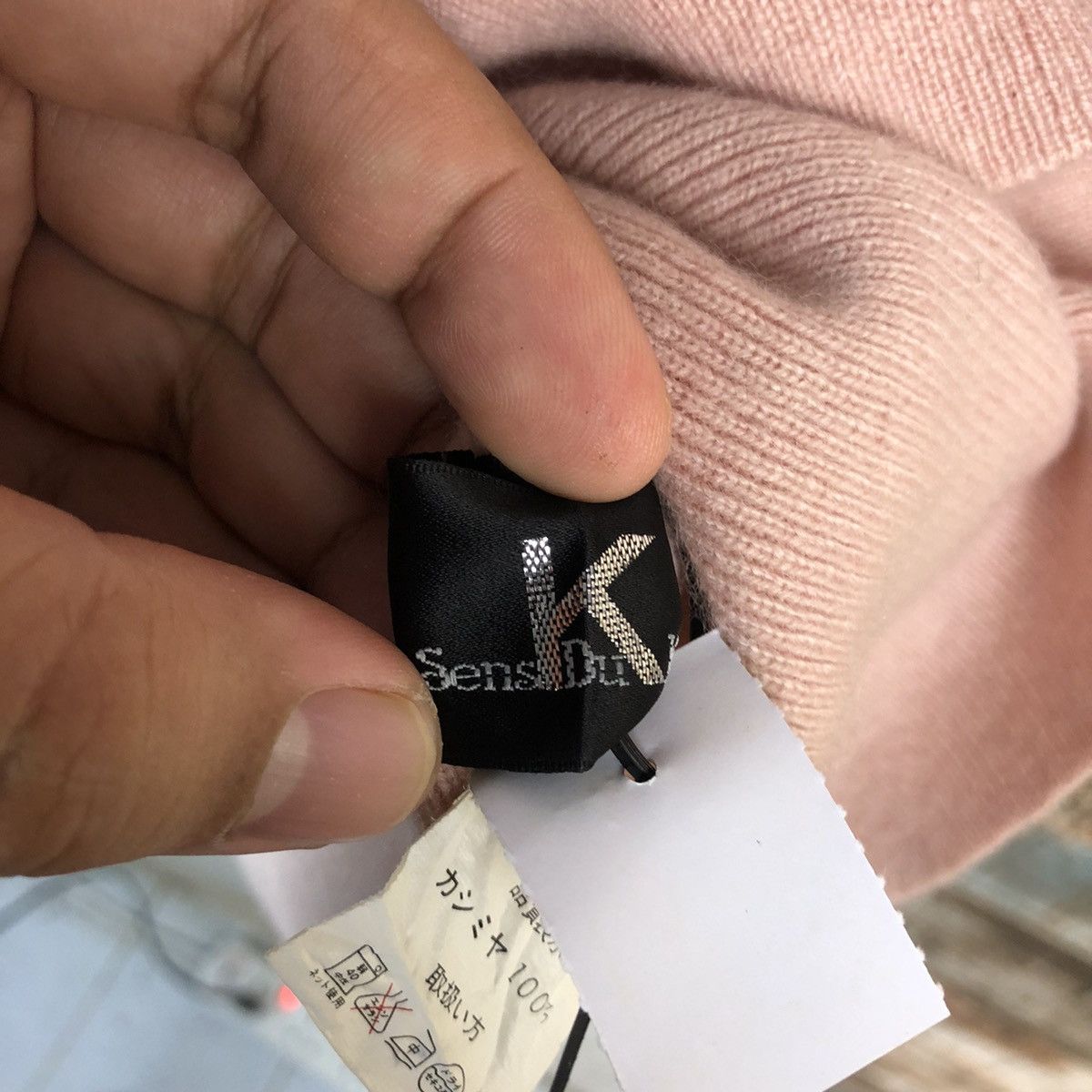 Homespun Knitwear × Japanese Brand Senk Ma Pink Knitwear #A1844 Size M / US 6-8 / IT 42-44 - 12 Thumbnail