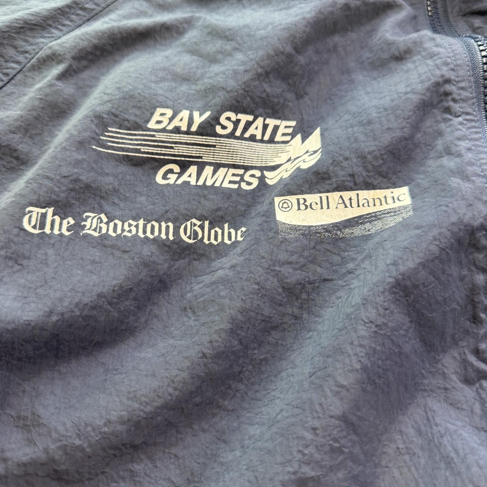 Reebok Vintage 90s Reebok Bay State Games Windbreaker Jacket XL Size US L / EU 52-54 / 3 - 6 Thumbnail