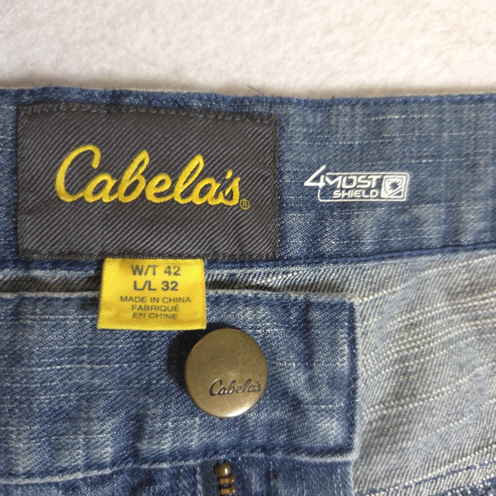 Cabelas Cabela's Men's 42x32 Brush Guard Hunting Jeans 4Most Shield Size ONE SIZE - 3 Thumbnail
