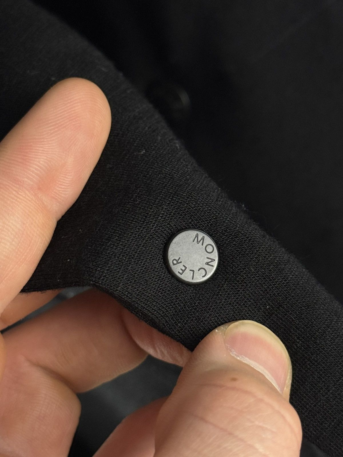 Moncler Moncler DIND Black Down Quilted Wool Cashmere Blazer Jacket Size US XL / EU 56 / 4 - 21 Thumbnail